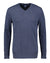 Blue sweater on a white background