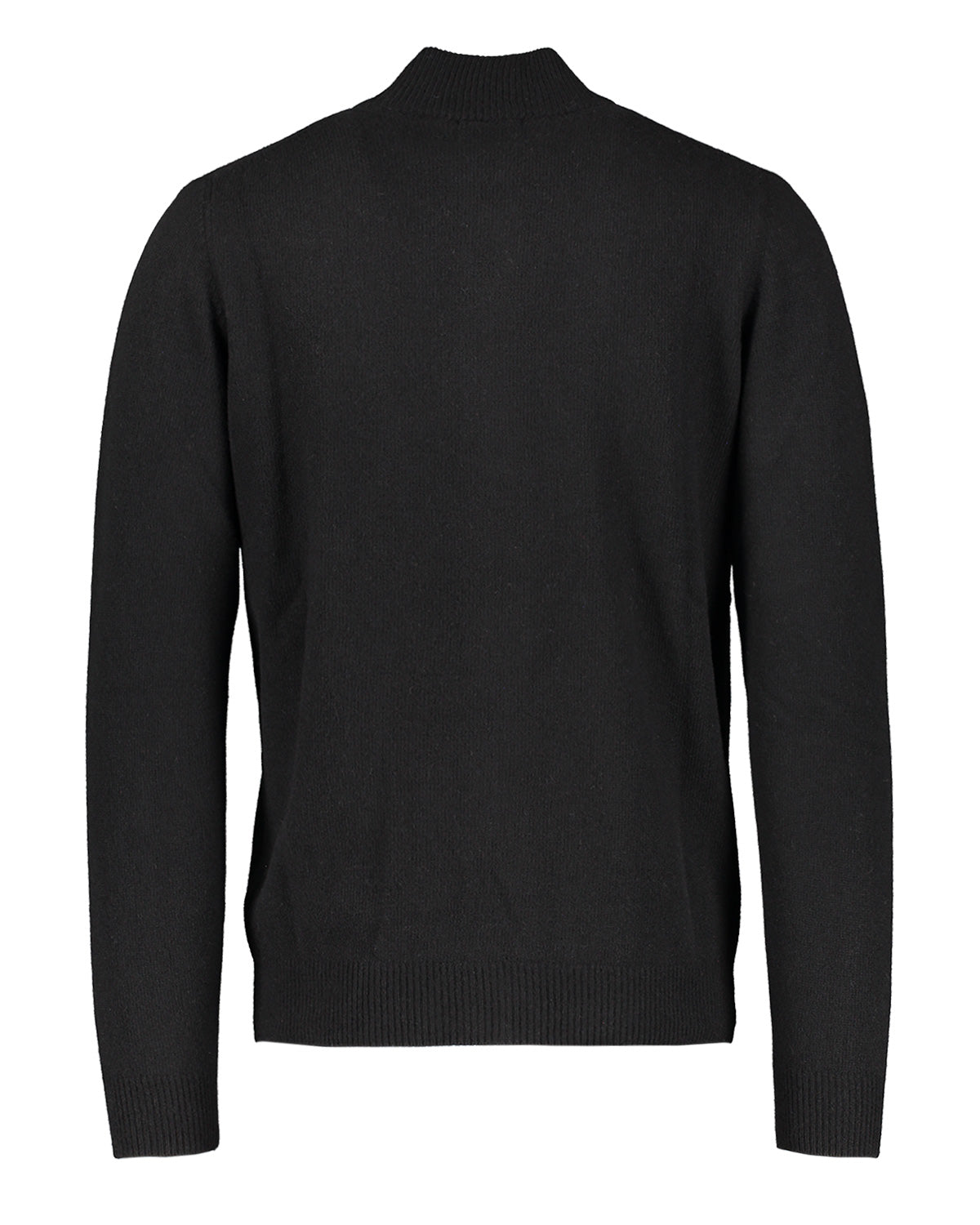 Ivar Black Full Zip Sweater