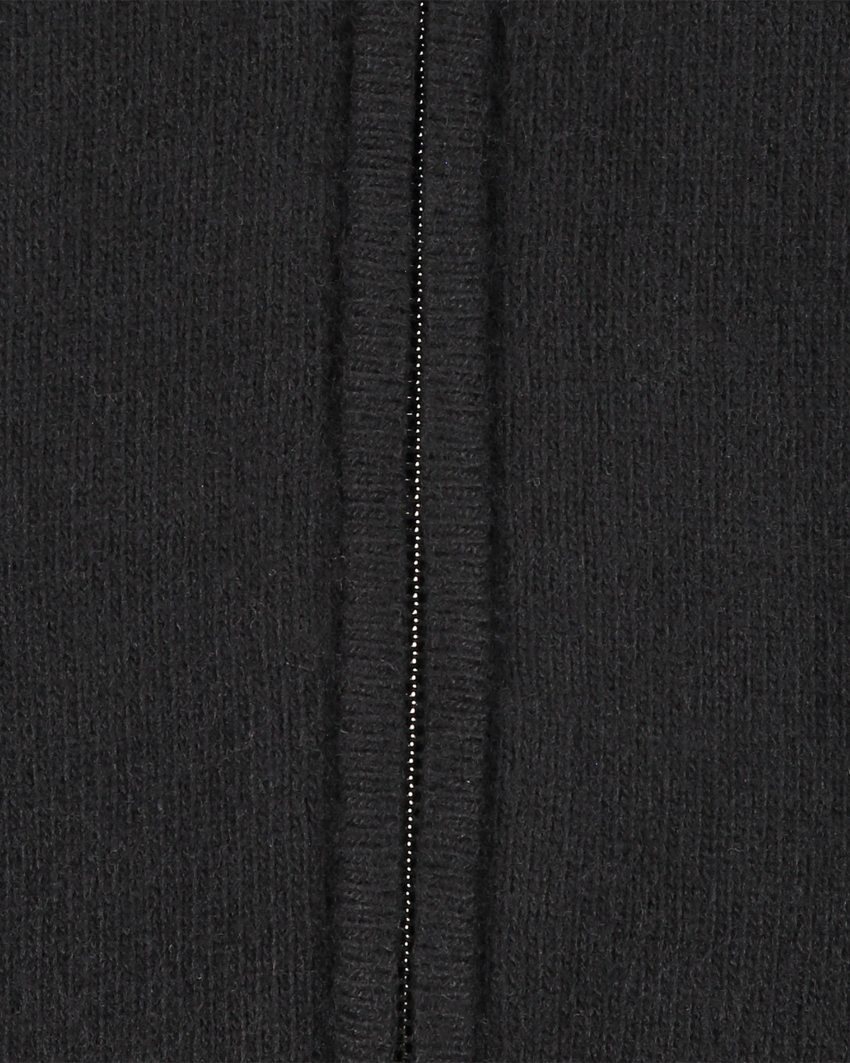 Ivar Black Full Zip Sweater