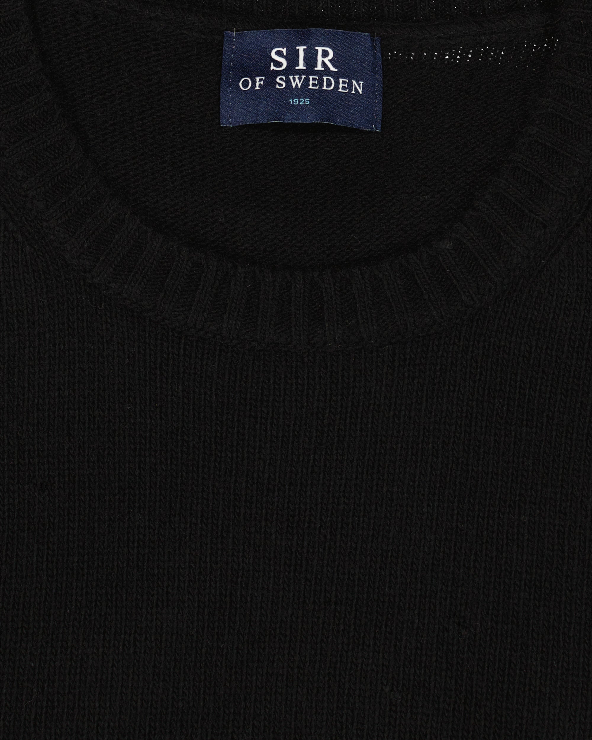 Harald Black Crewneck Sweater