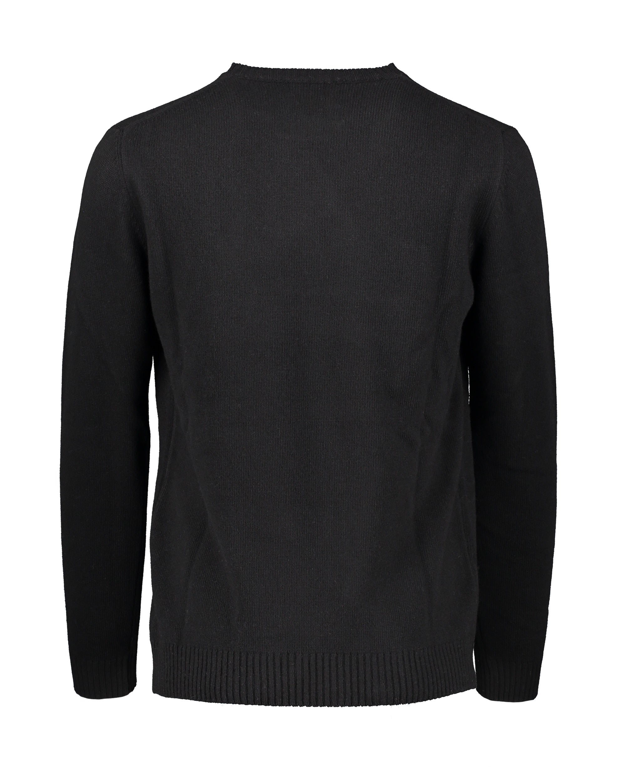 Harald Black Crewneck Sweater