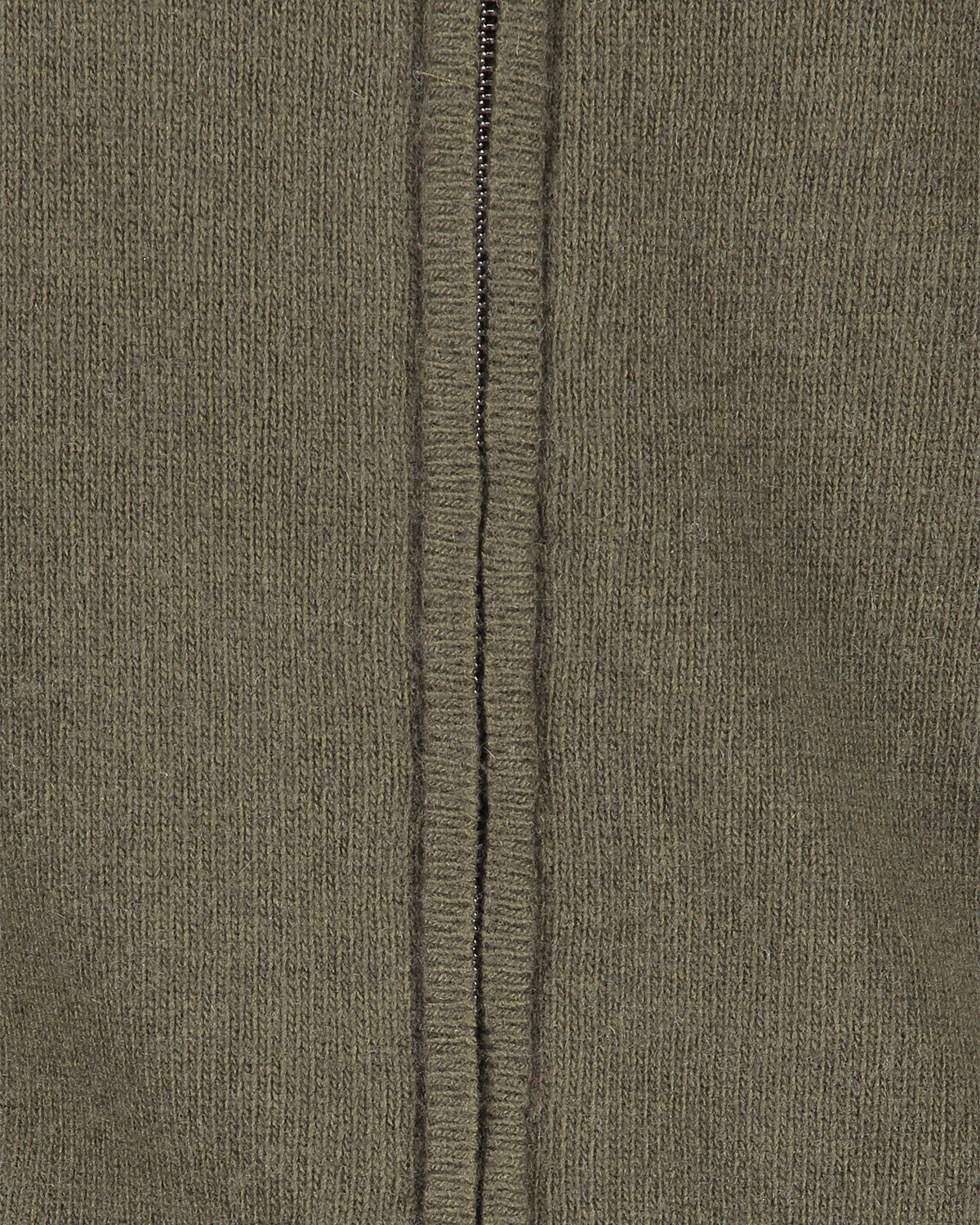 Ivar Green Full Zip Sweater