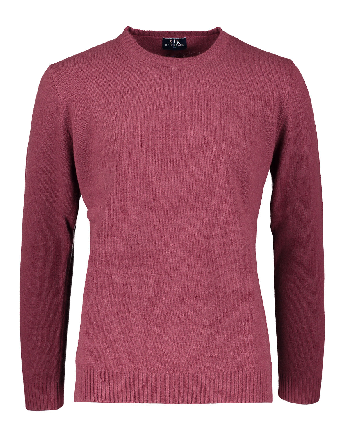 Harald Burgundy Crewneck Sweater