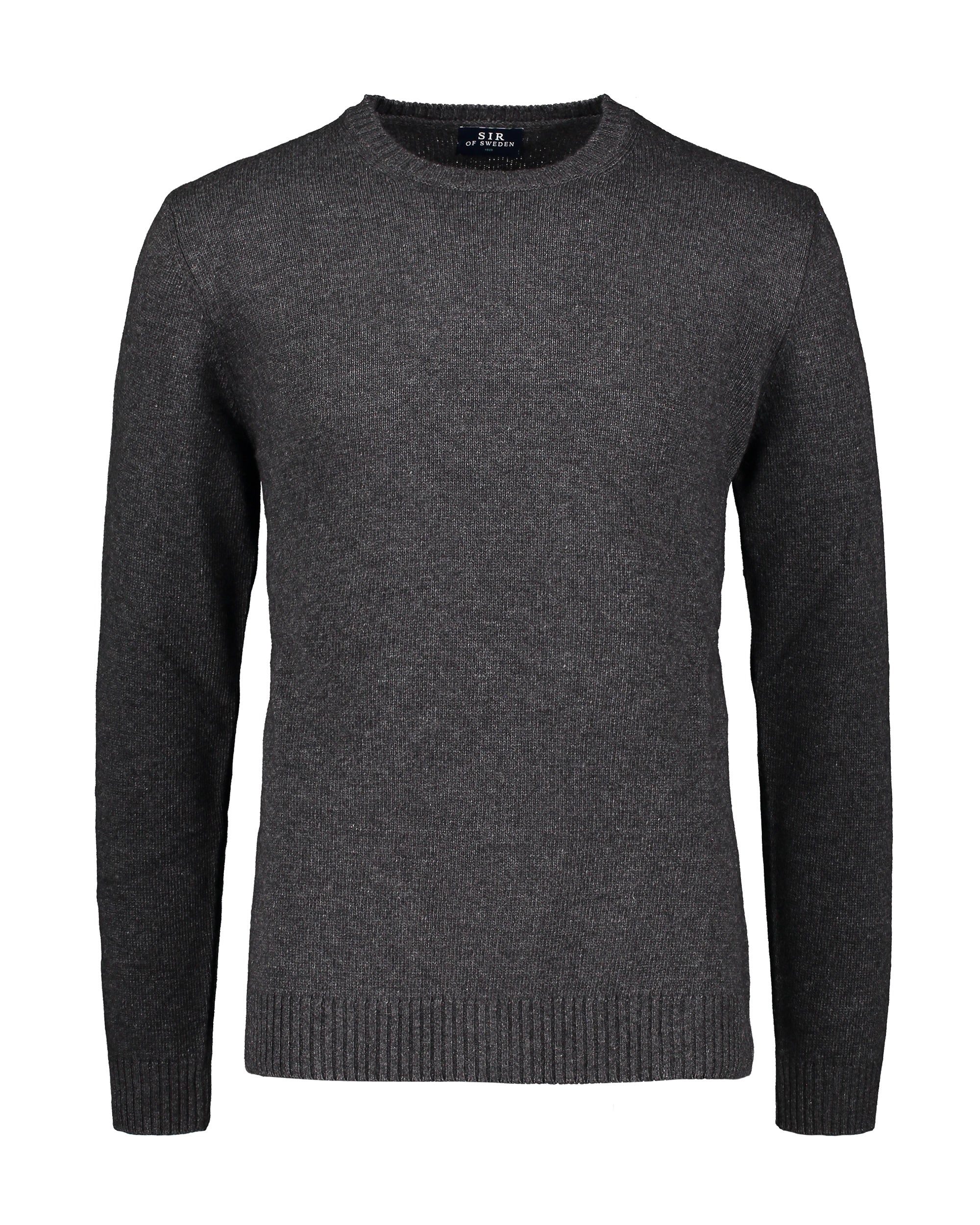 Harald Dark Grey Crewneck Sweater