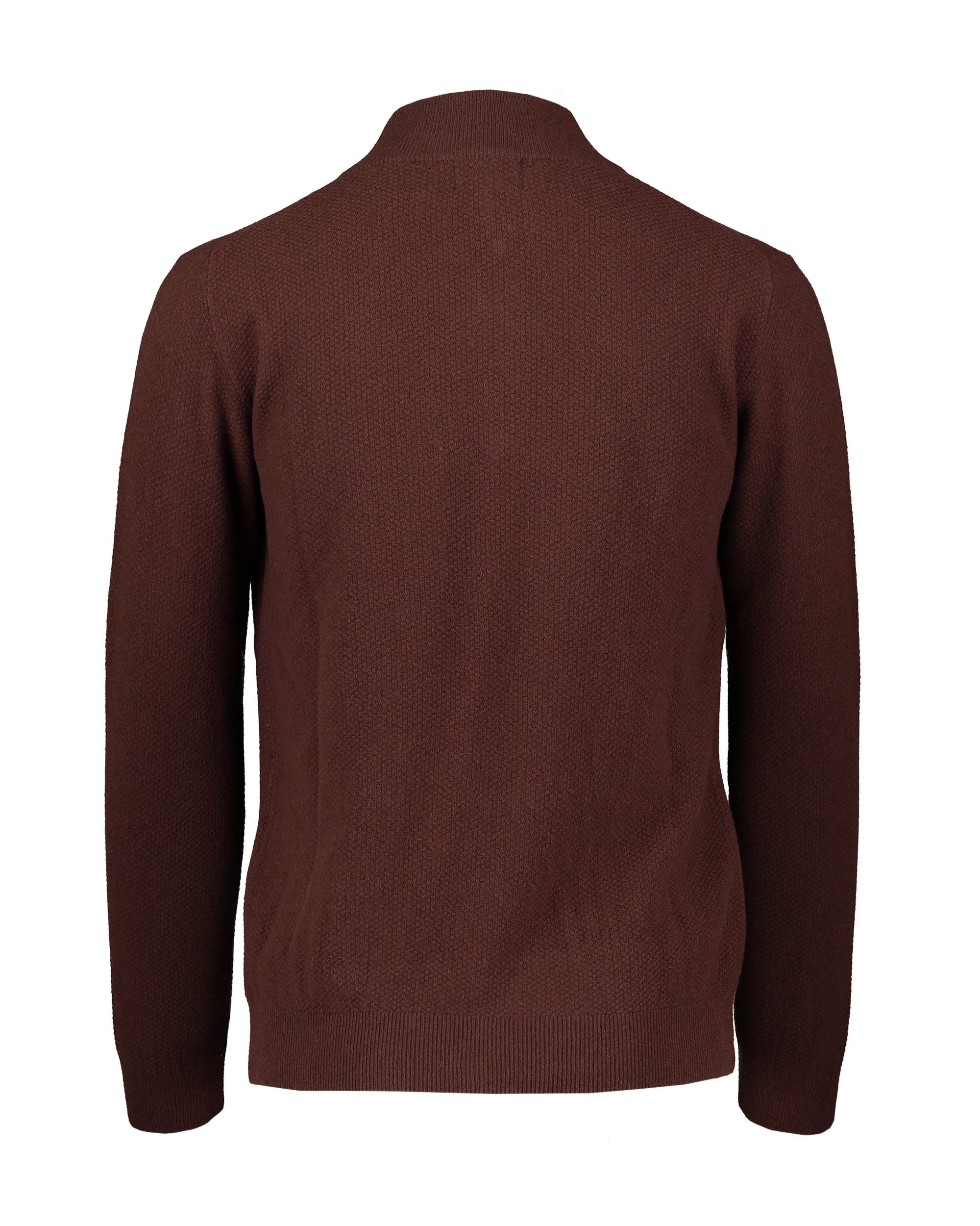 Gunvald Brown Half Zip Sweater