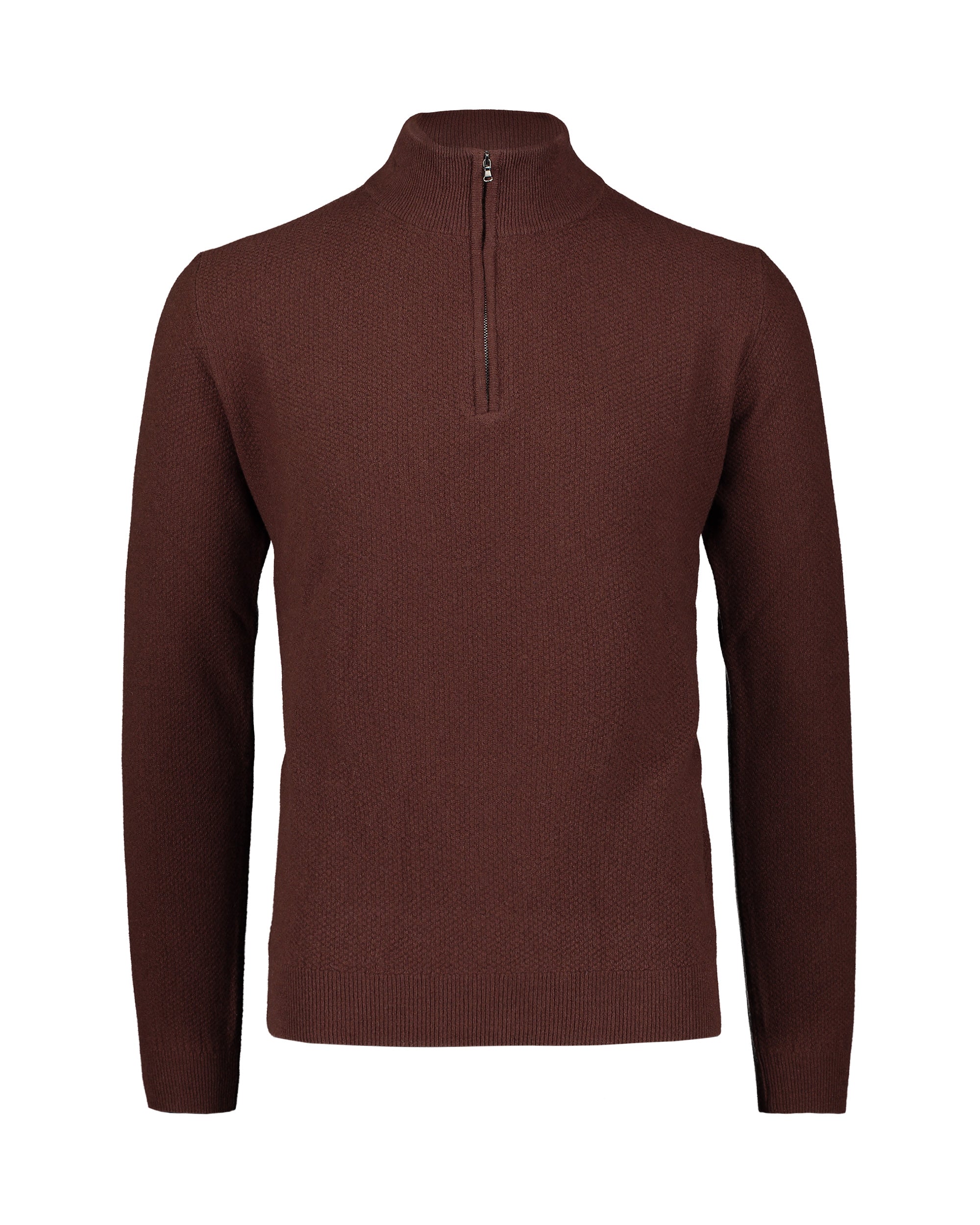 Gunvald Brown Half Zip Sweater