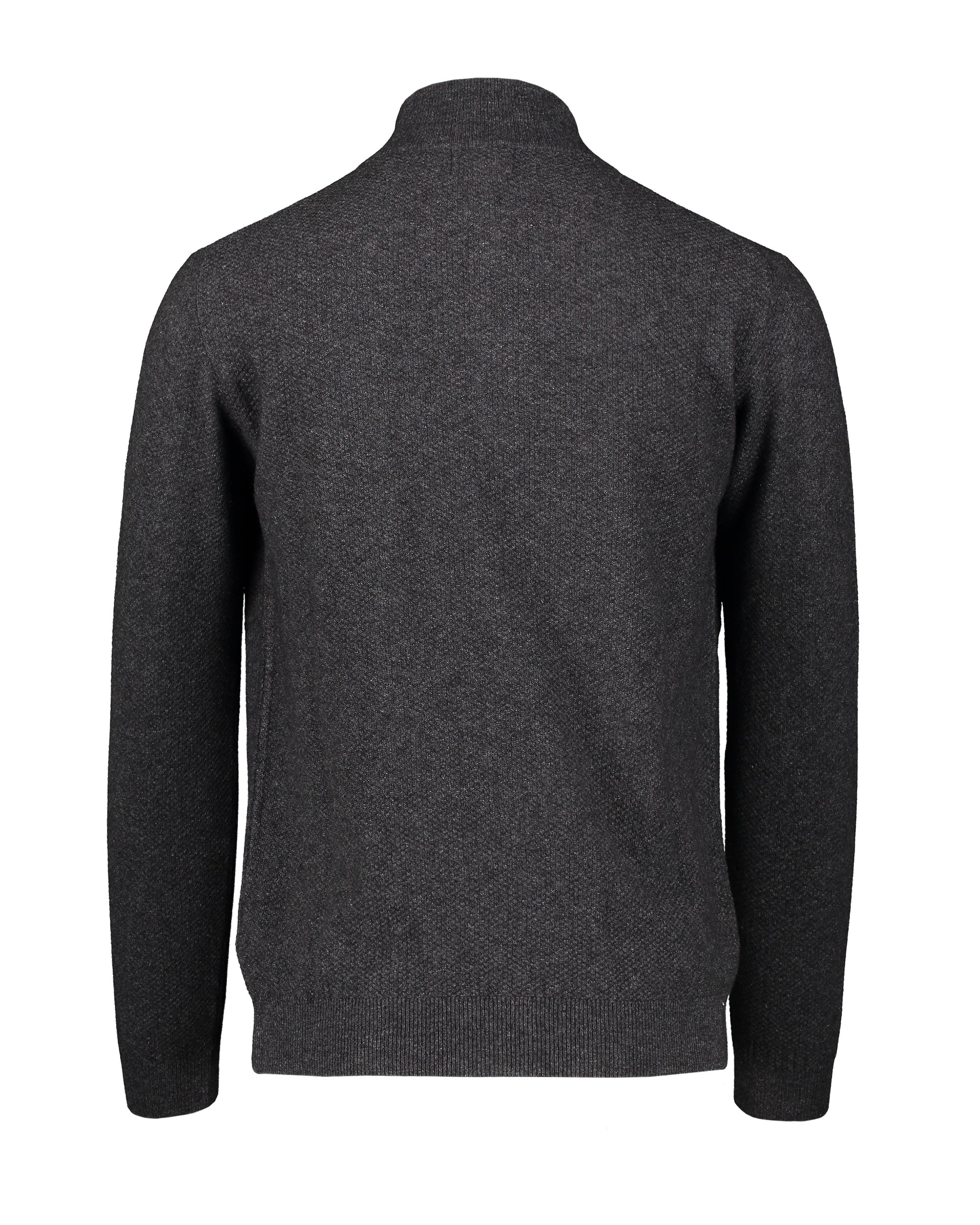 Gunvald Dark Grey Half Zip Sweater