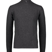 Gunvald Dark Grey Half Zip Sweater