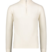 Gunvald White Half Zip Sweater