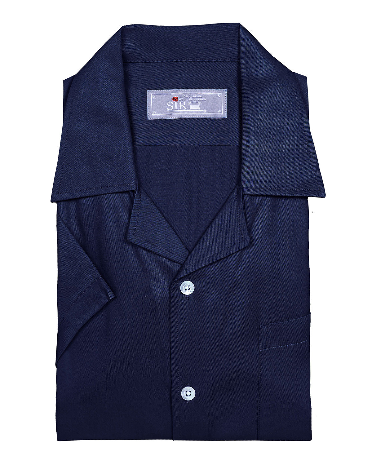 Sobchak Navy Tencel Shirt