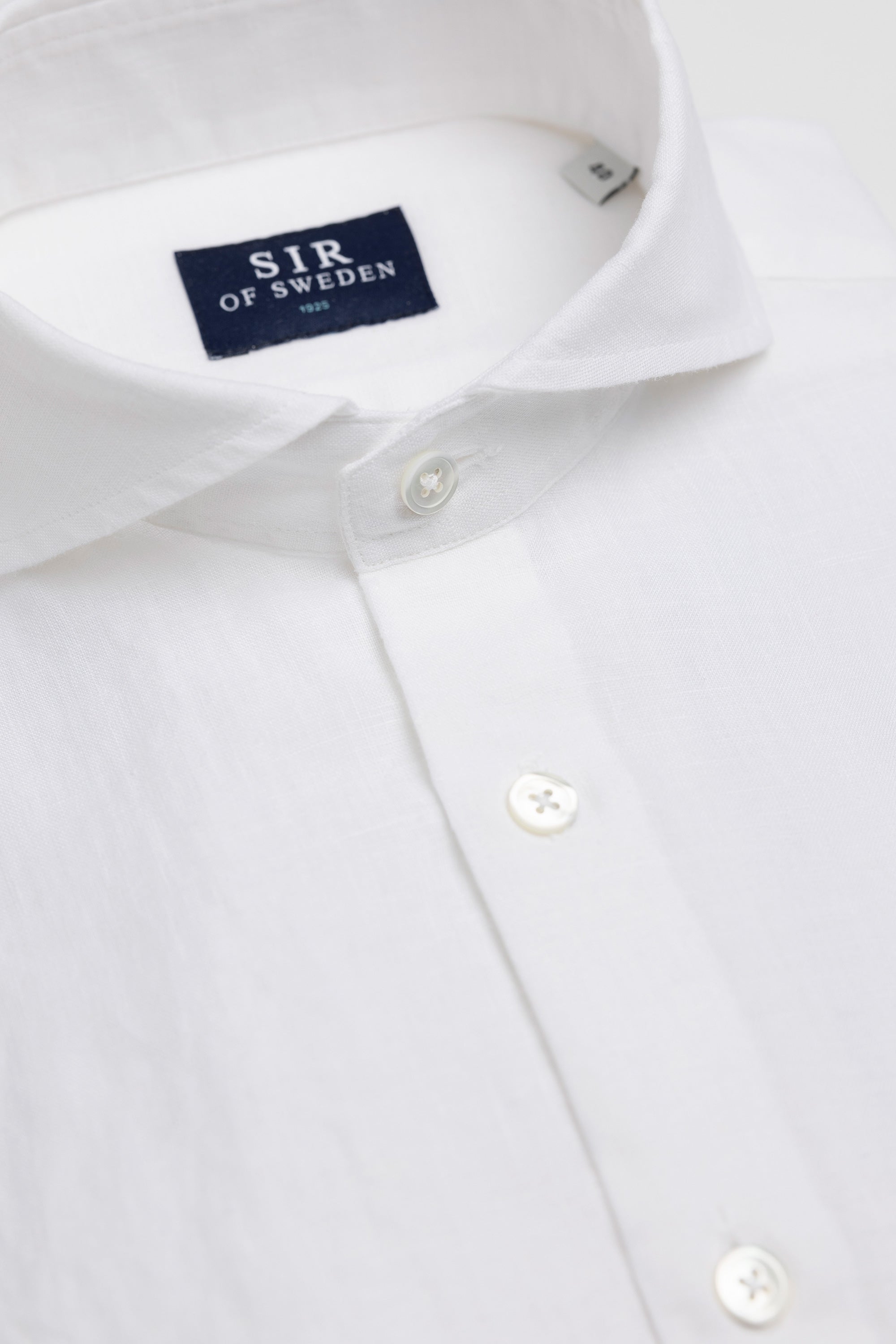 Agnelli White Linen Shirt