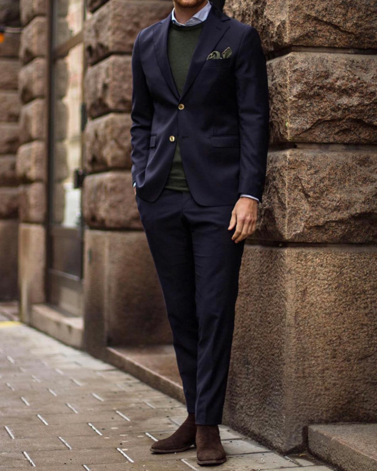 Eliot Navy Jacket