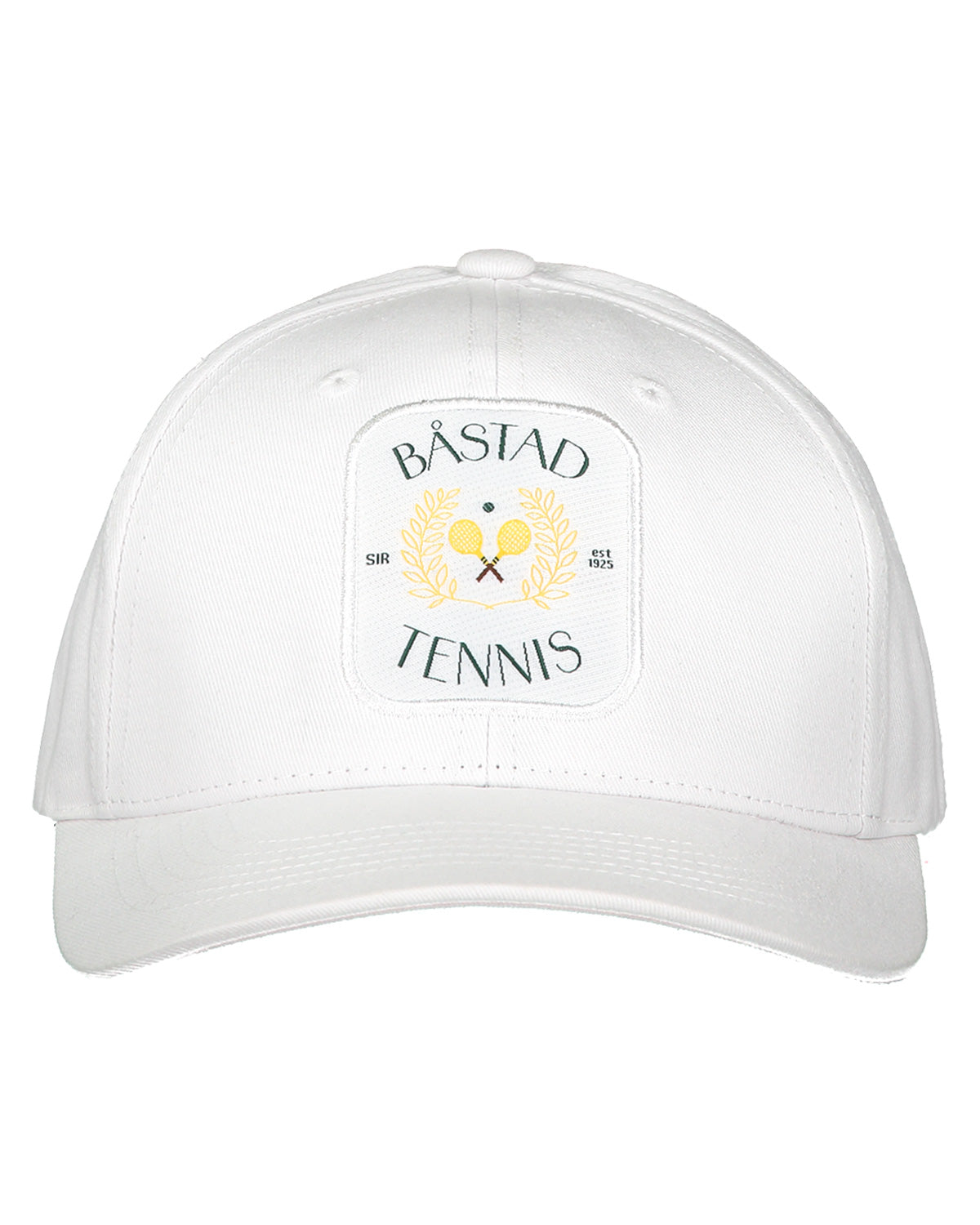 Courier White Tennis Cap
