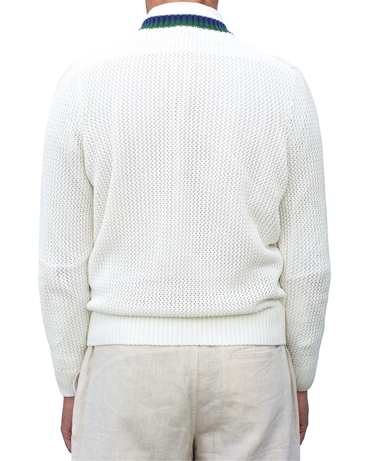 Cricky White Cricket Sweater