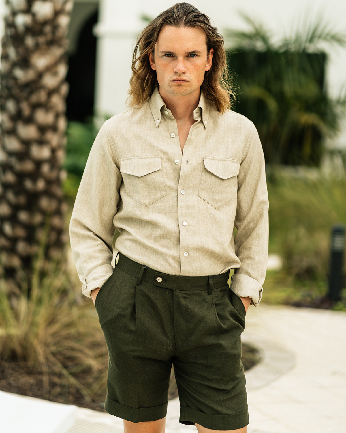 Jerry Beige Shirt