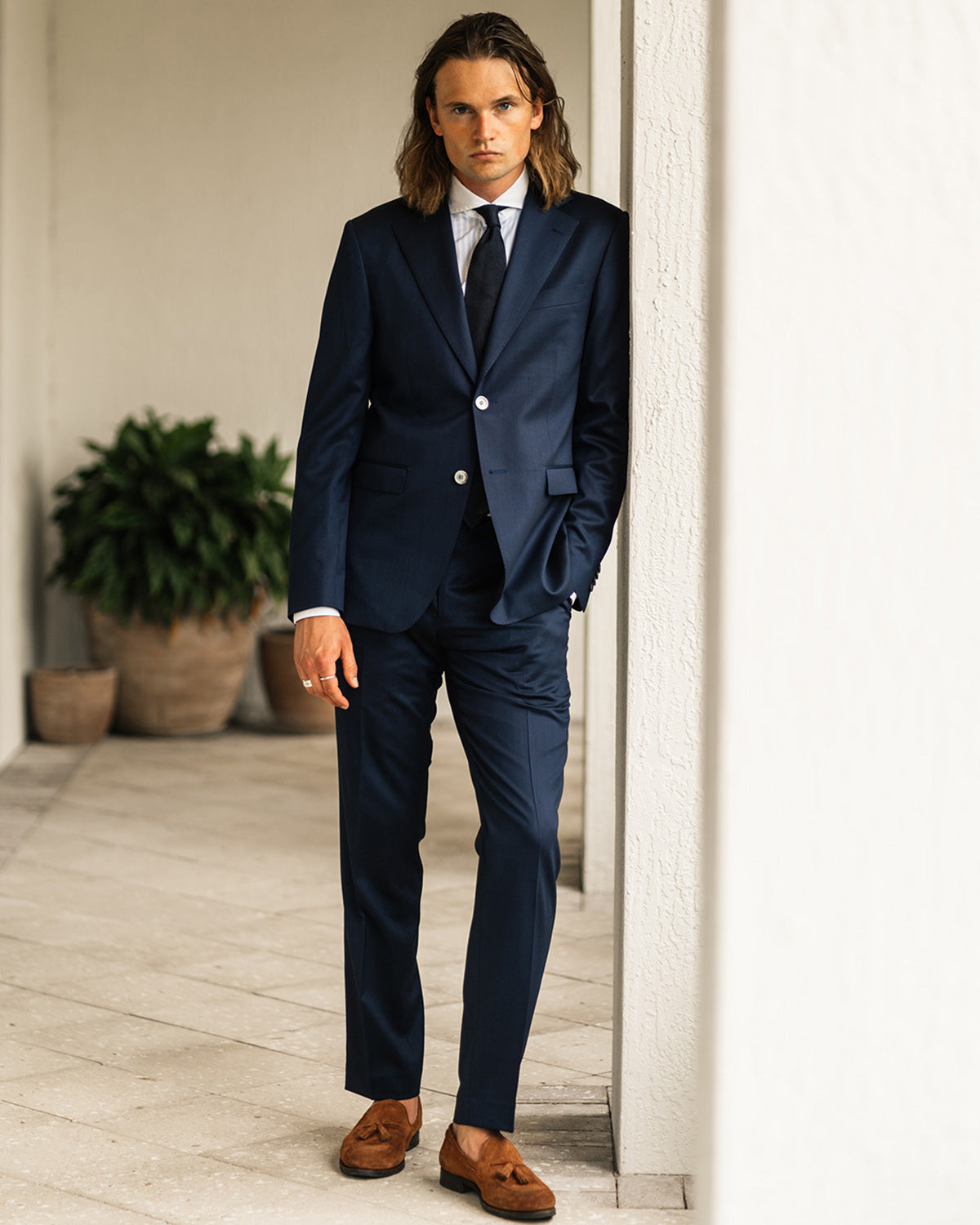 Eliot Blue Suit Jacket