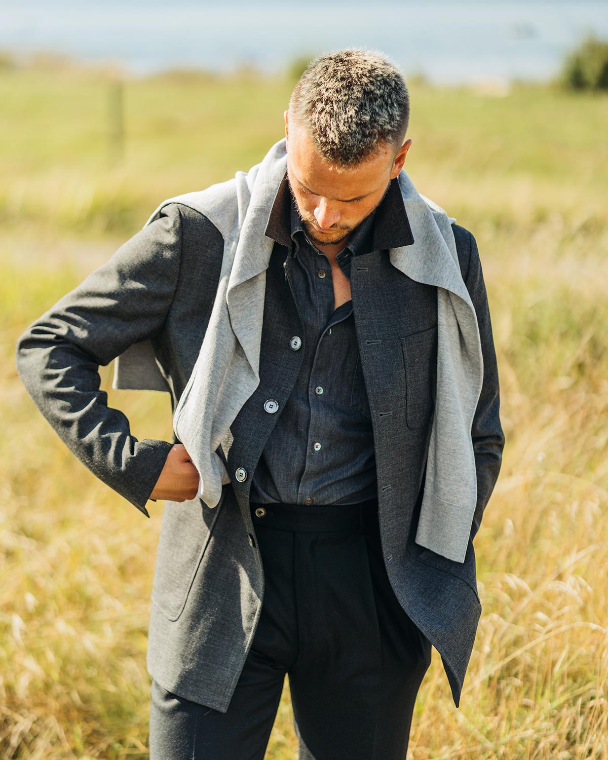 Pollock Grey Jacket