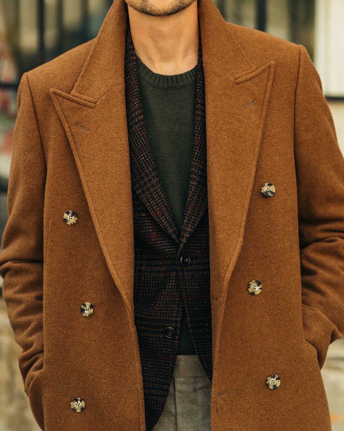 Harald Dark Green Crewneck Sweater