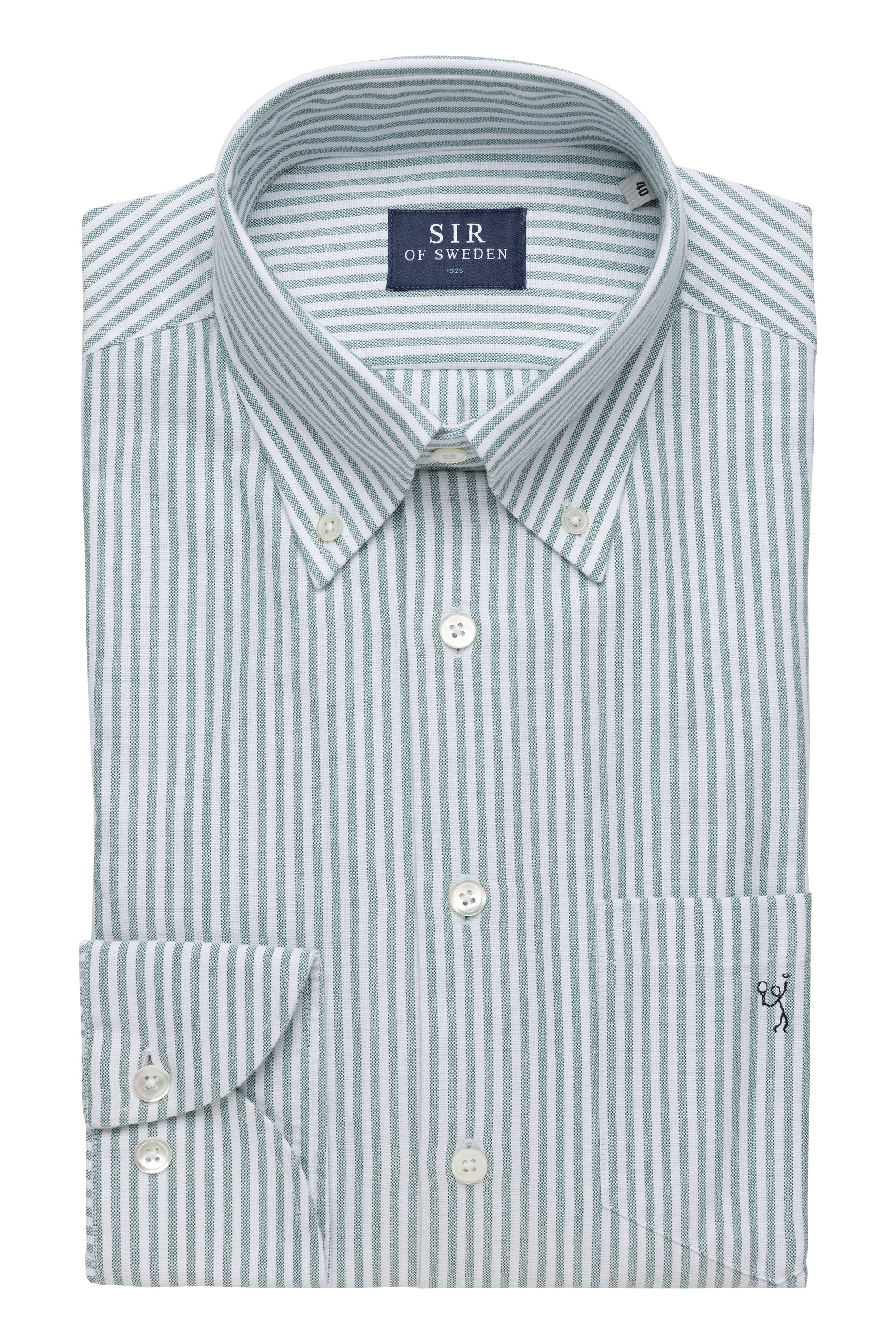 Jerry Green Striped Oxford Shirt