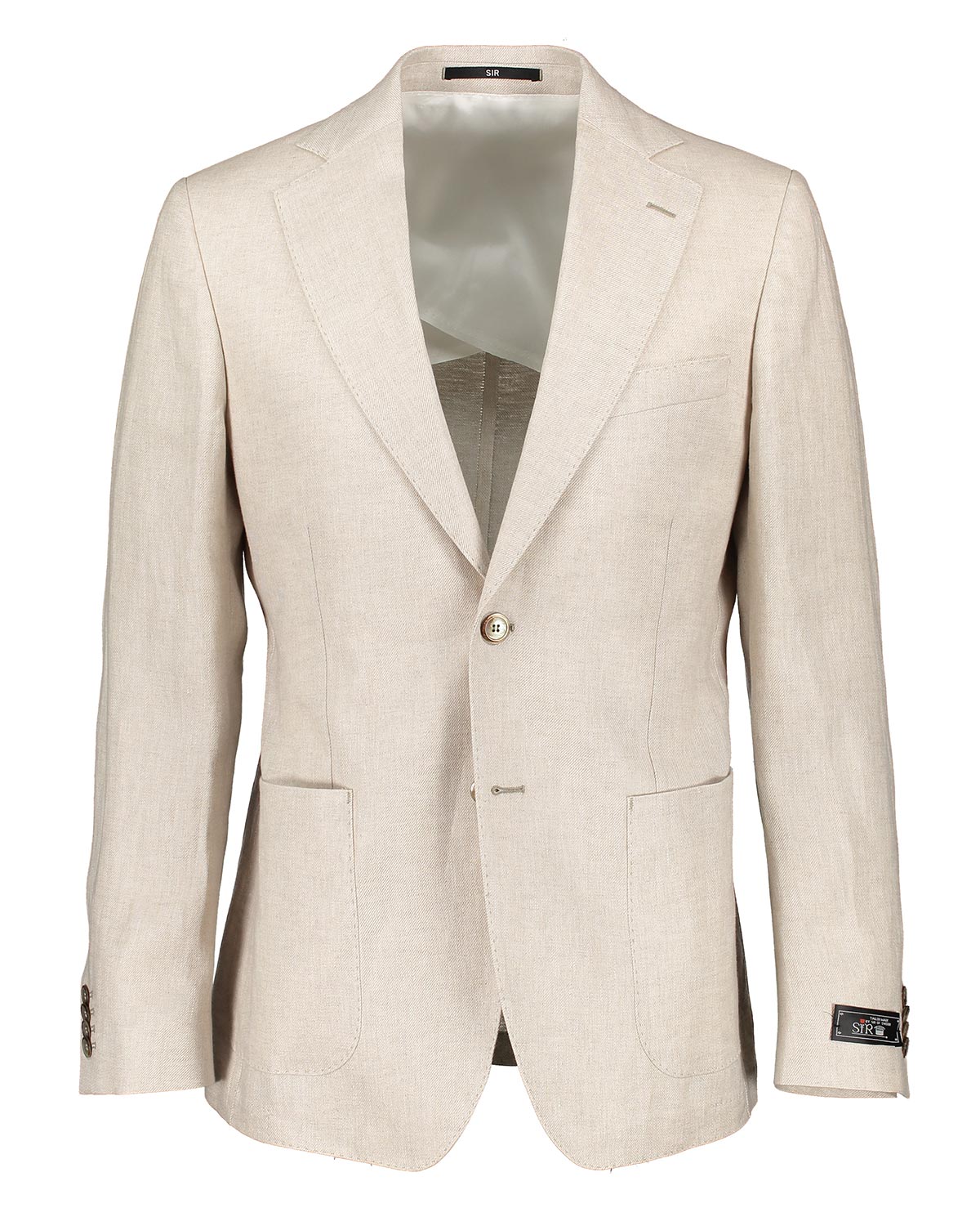 Ness Beige Linen Jacket