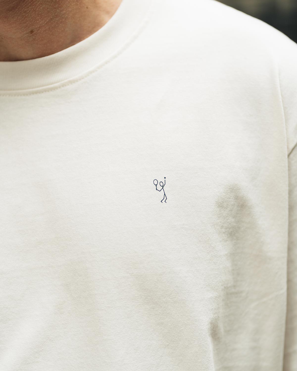 Sinner Off White Oversized Slice Tee