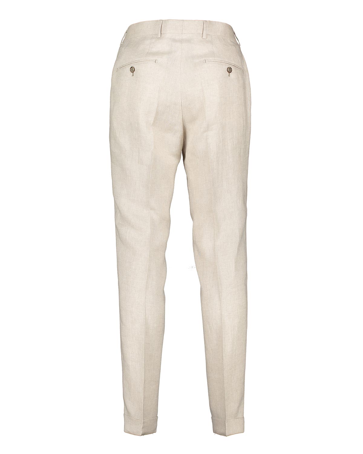 Alex Beige Linen Trousers