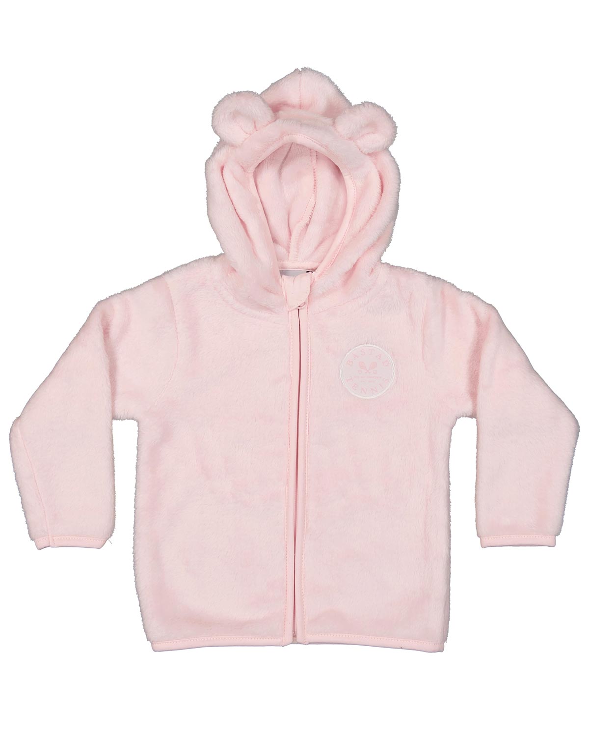 Kids Pink Tennis Teddy Hood