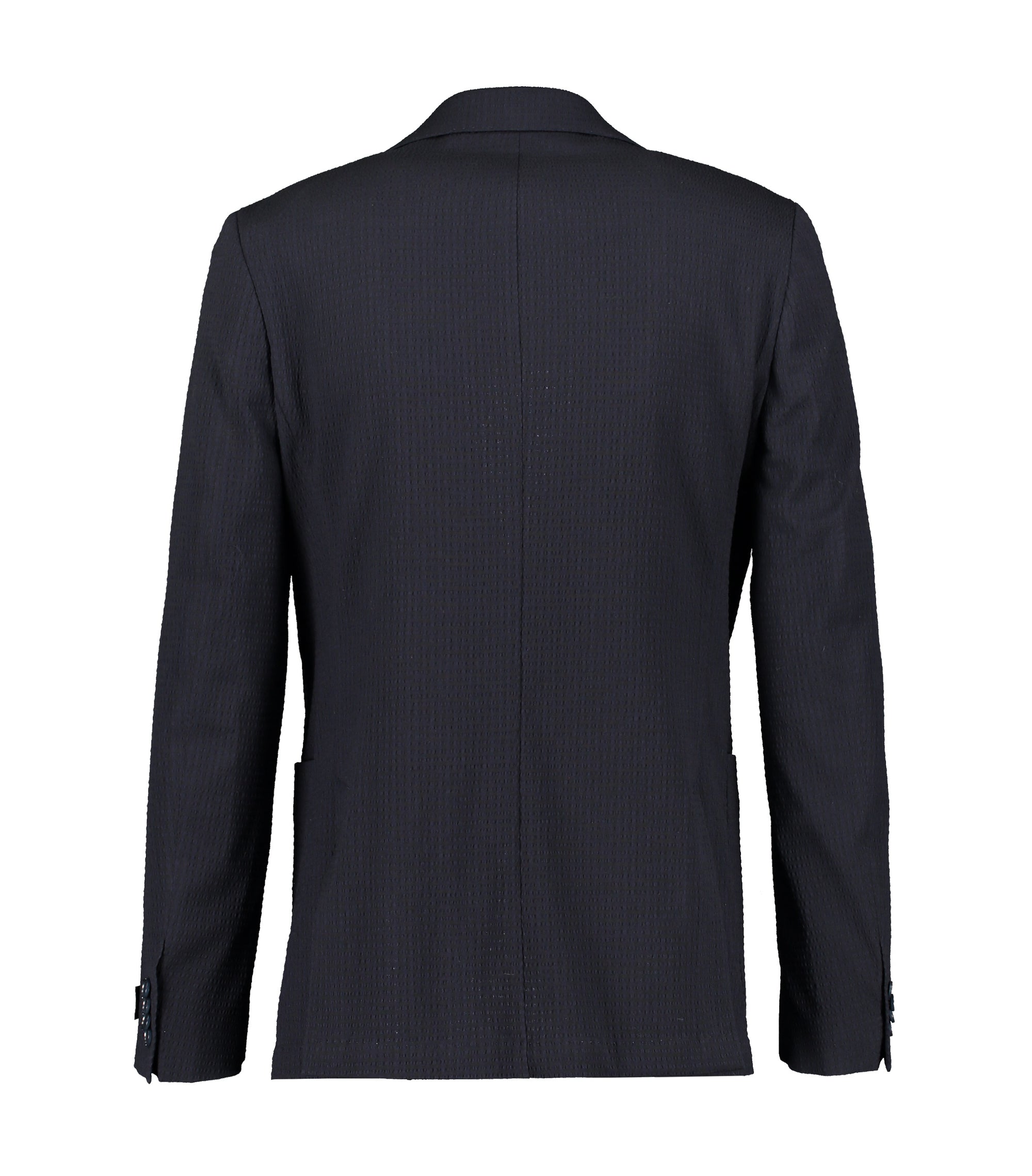 Ness Navy Seersucker Jacket