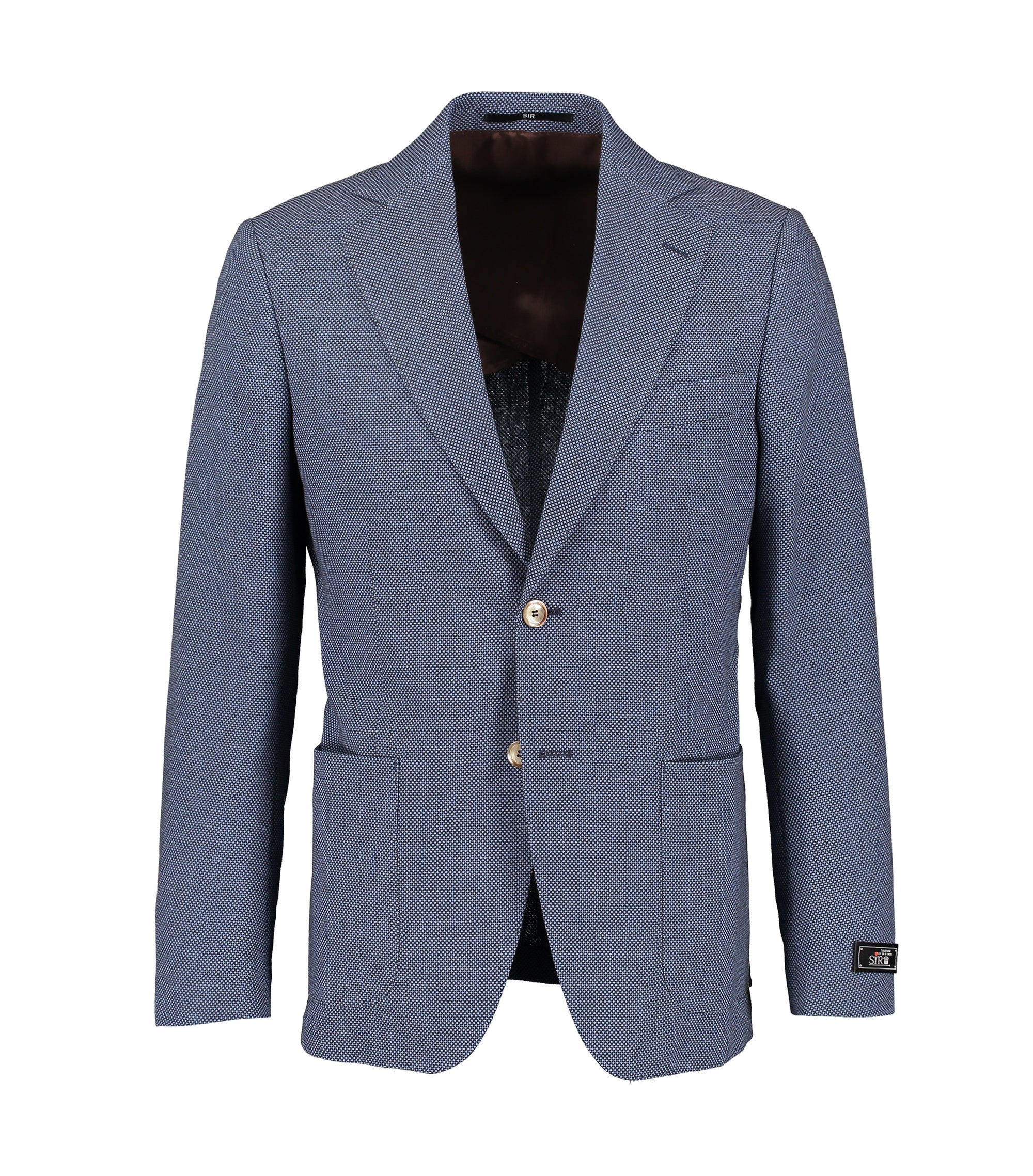 Ness Blue Birdseye Jacket