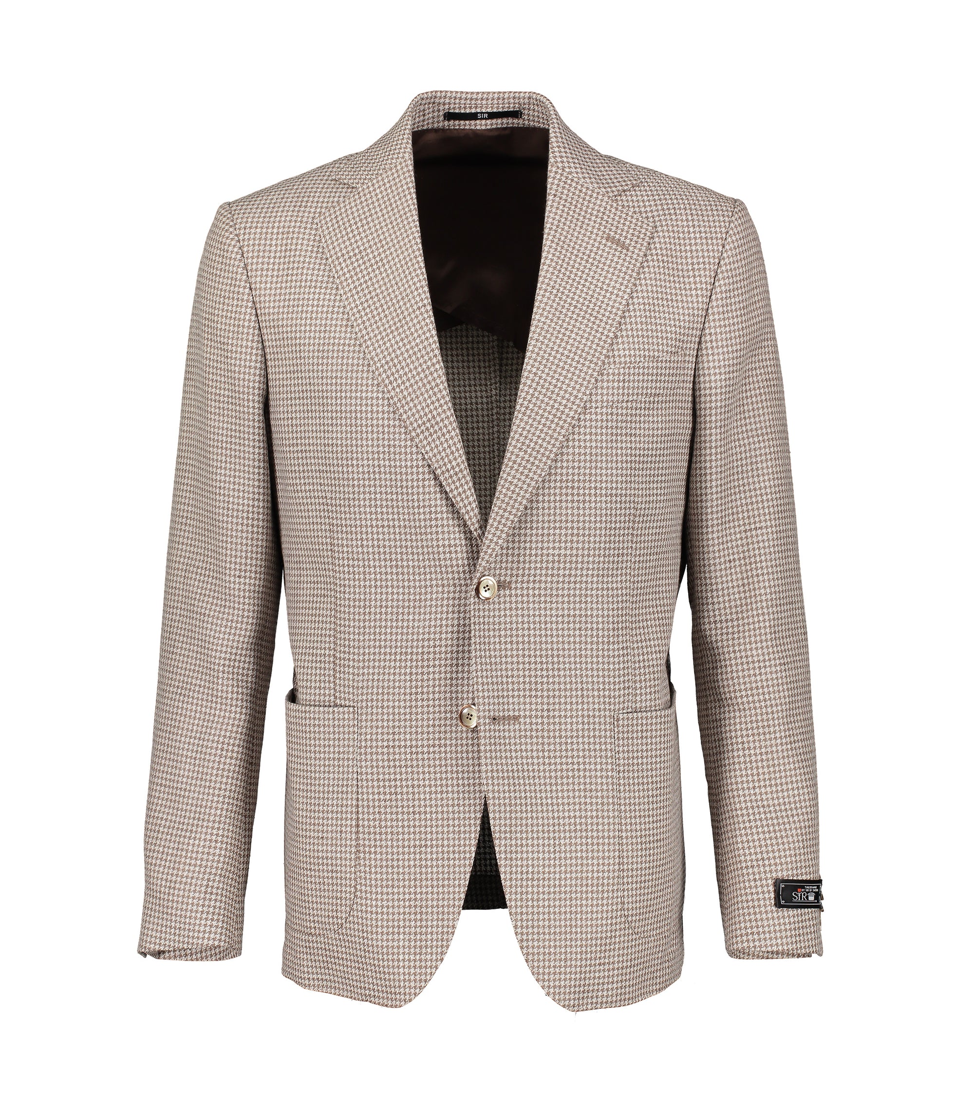 Ness Beige Houndstooth Jacket