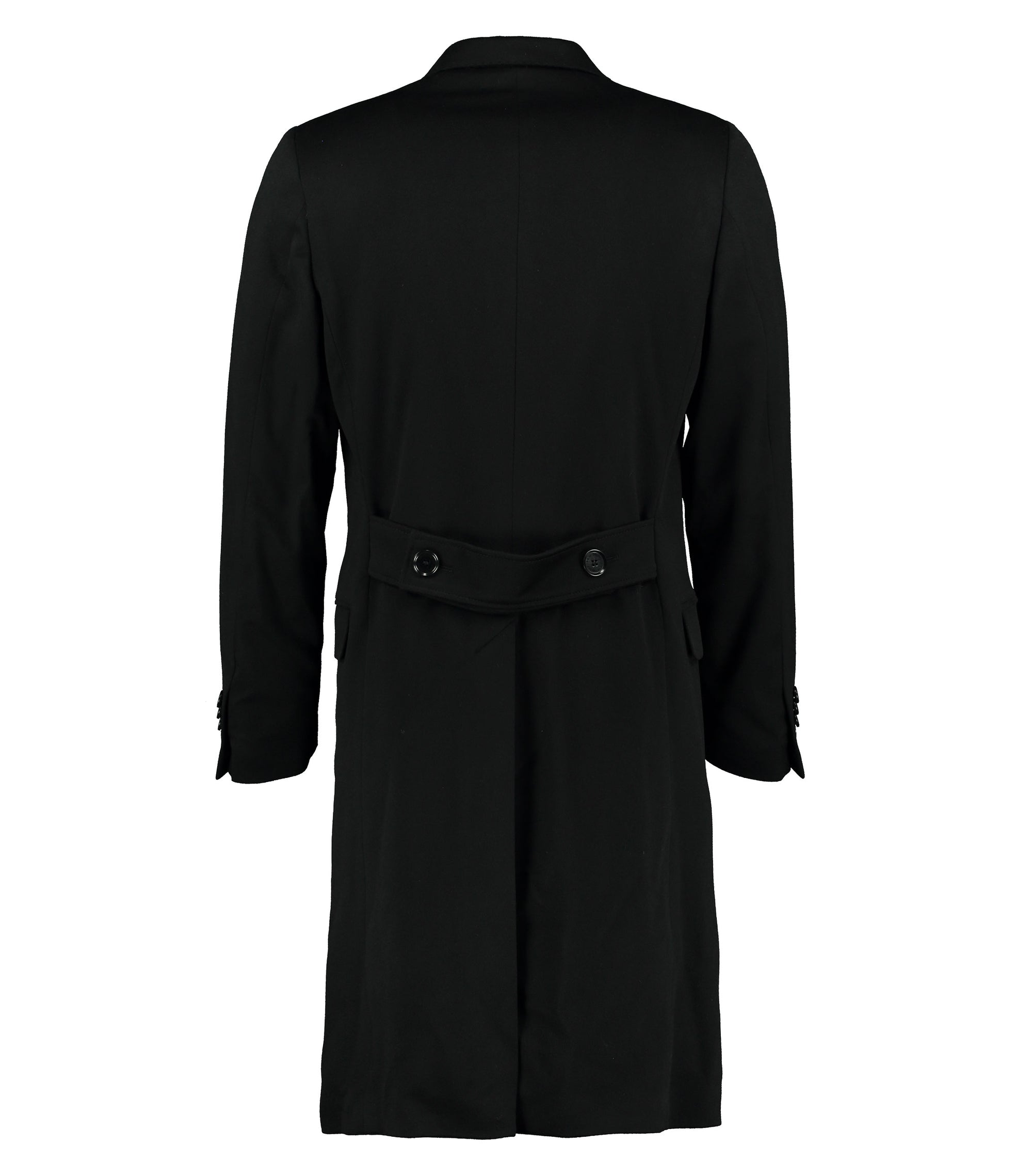 Hagen Black Cashmere Coat