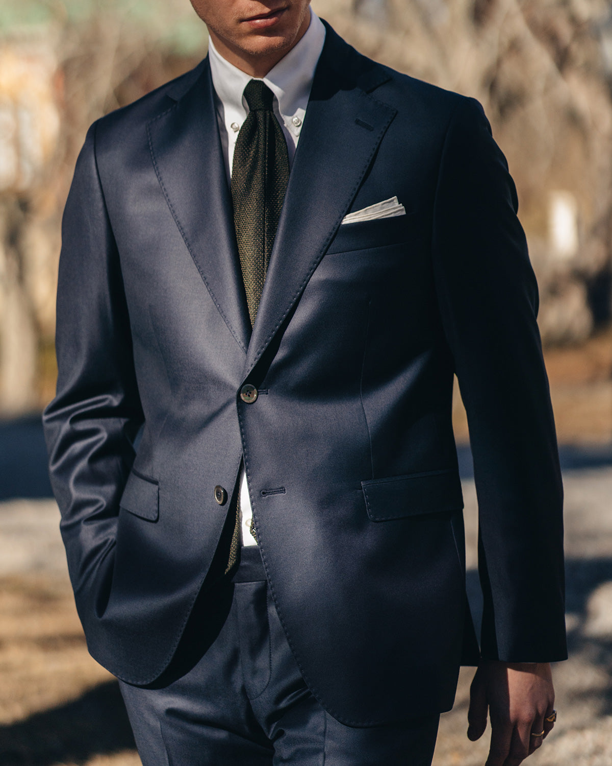 Eliot Navy Suit Jacket