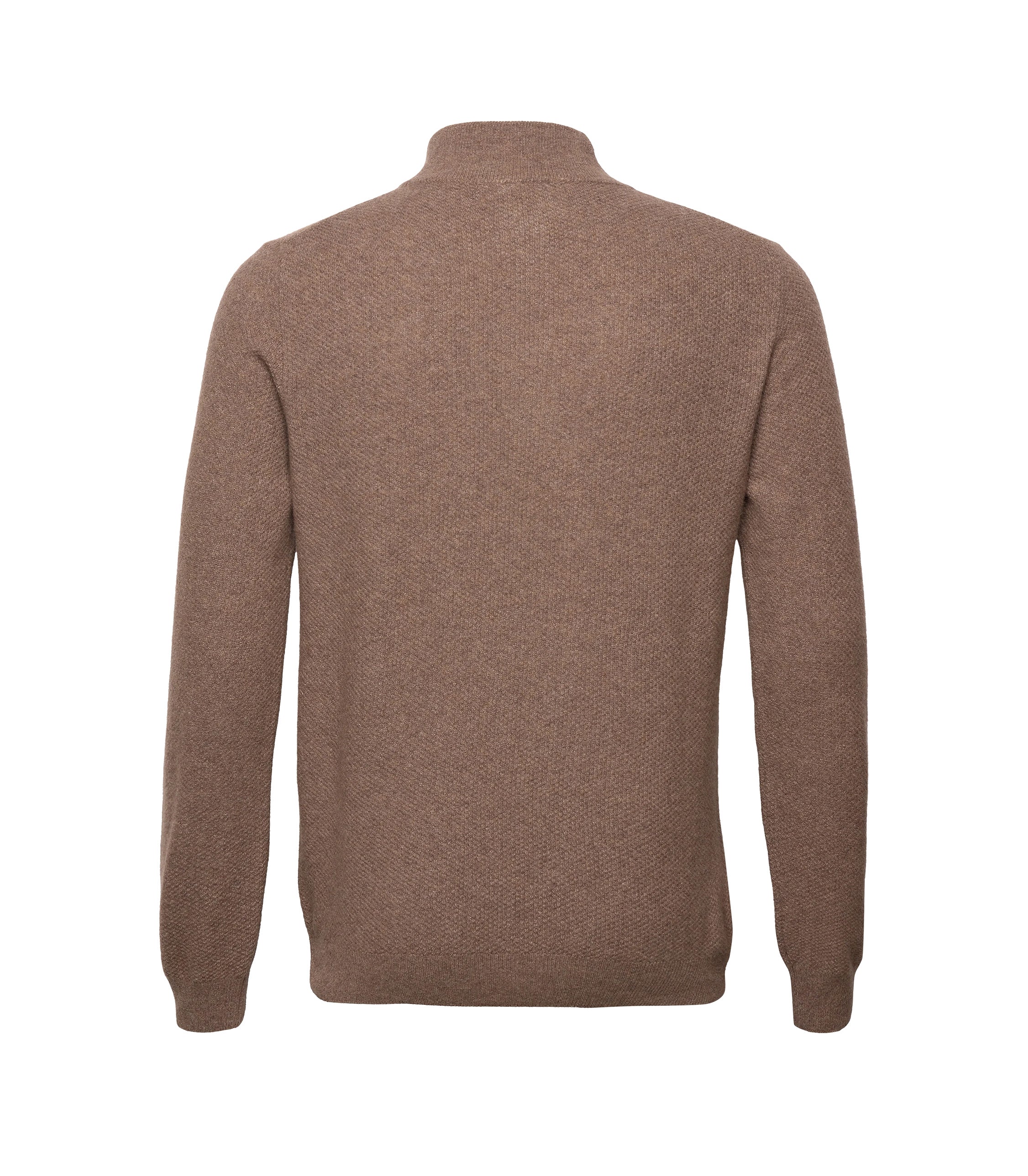 Gunvald Brown Half Zip Sweater