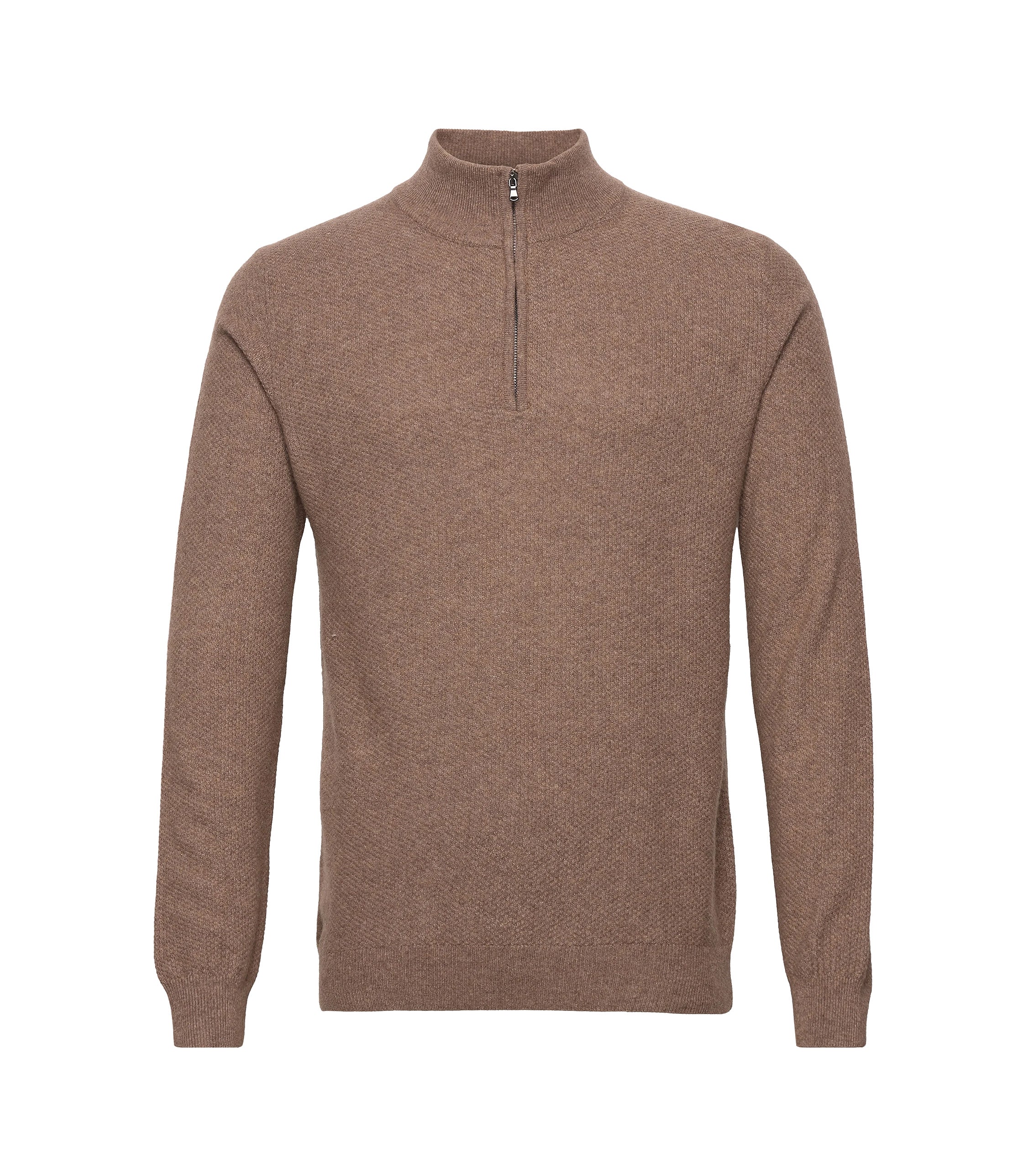 Gunvald Brown Half Zip Sweater