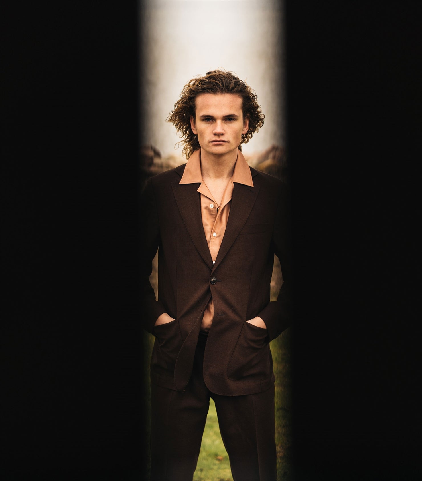 Ness Brown Suit