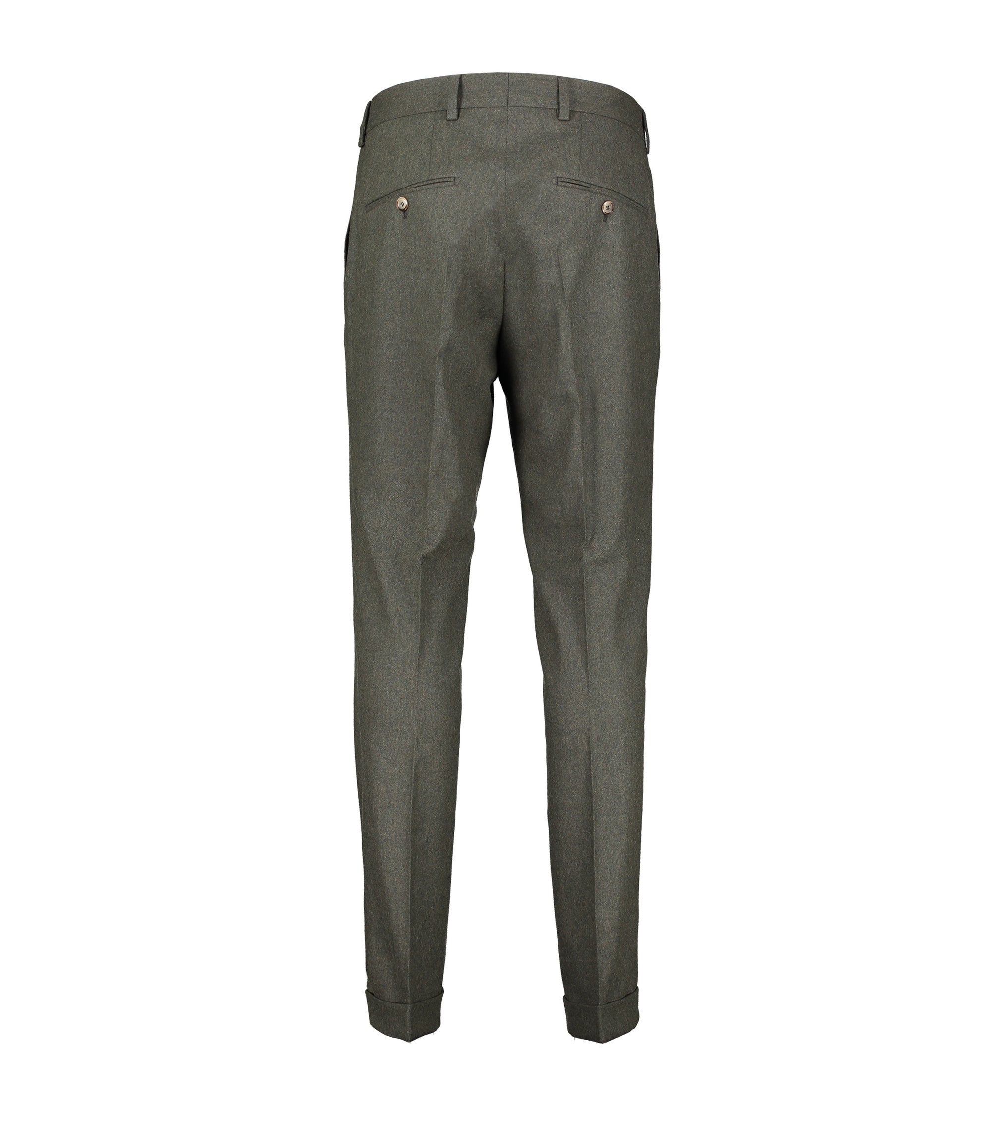 Alex Green Flannel Stretch Trousers