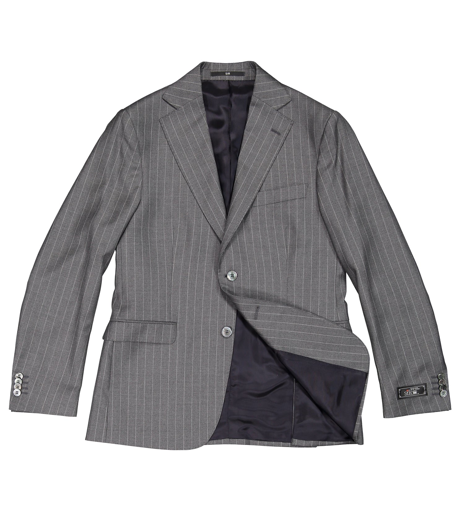 Eliot Grey Pinstripe Suit