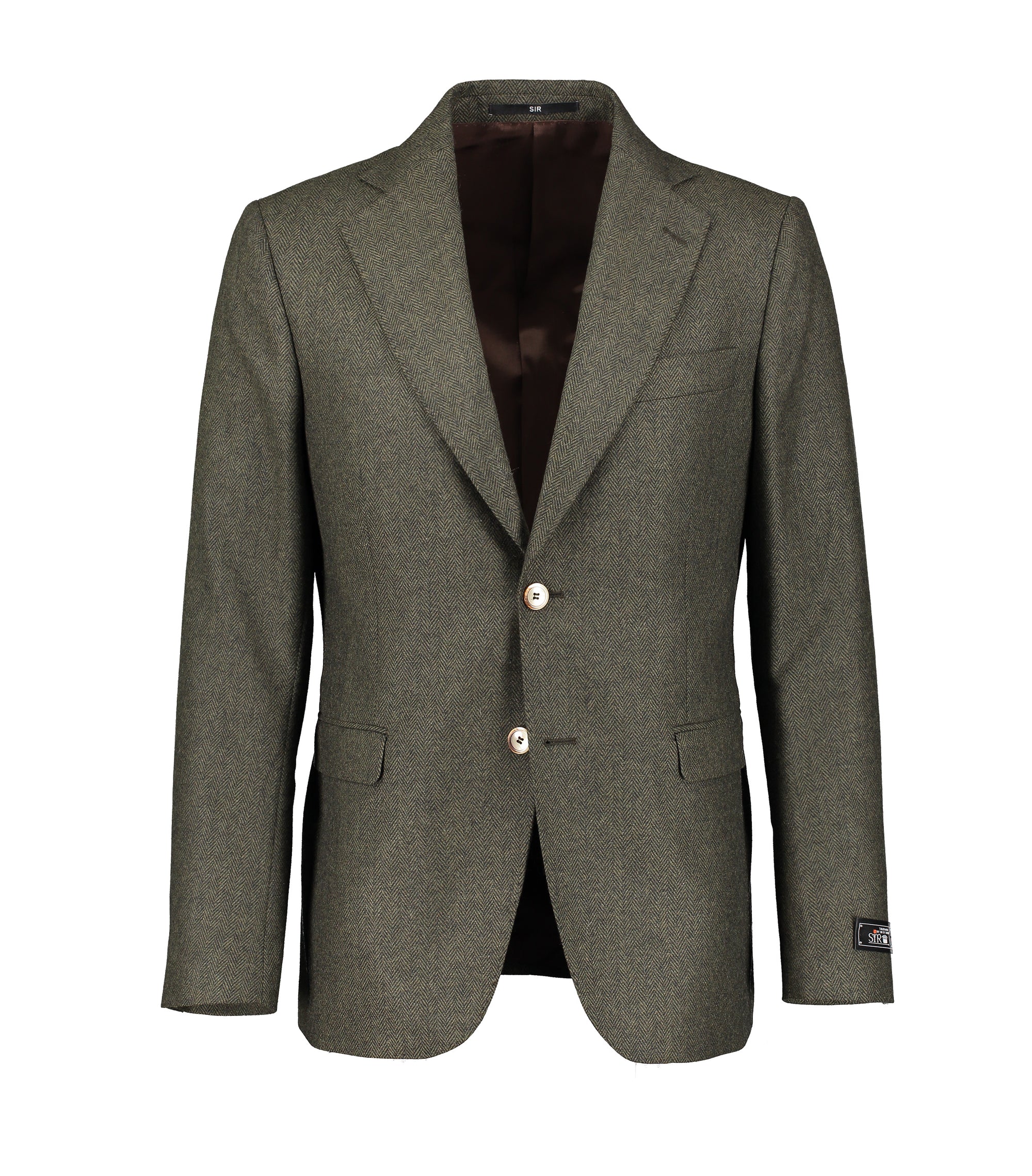 Eliot Green Herringbone Jacket
