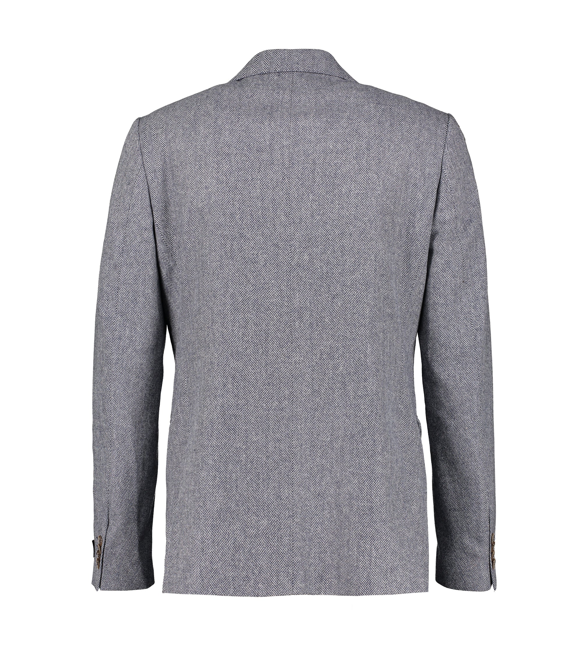 Eliot Blue Herringbone Jacket