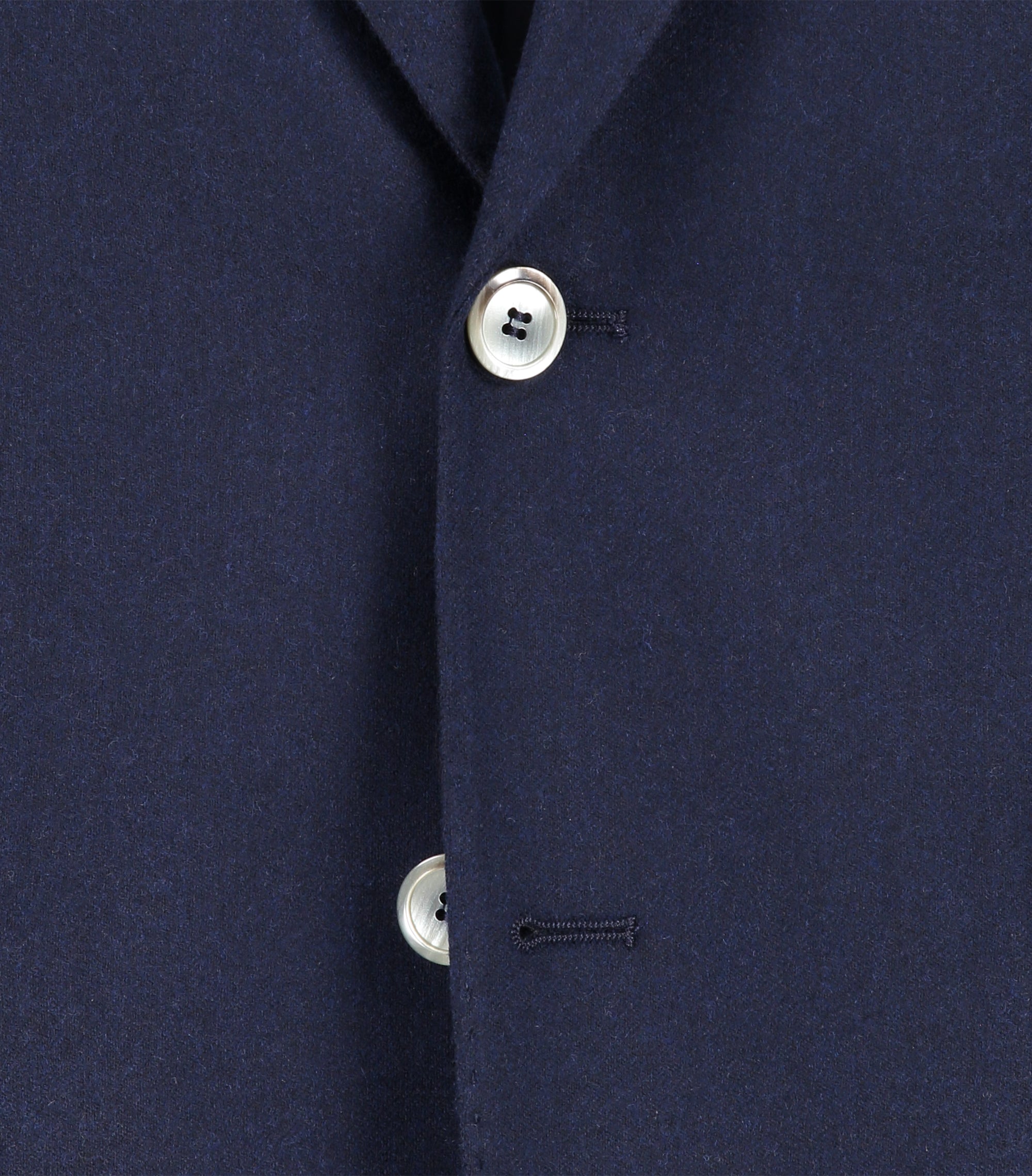 Eliot Navy Flannel Stretch Jacket