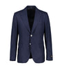 Eliot Navy Flannel Stretch Jacket