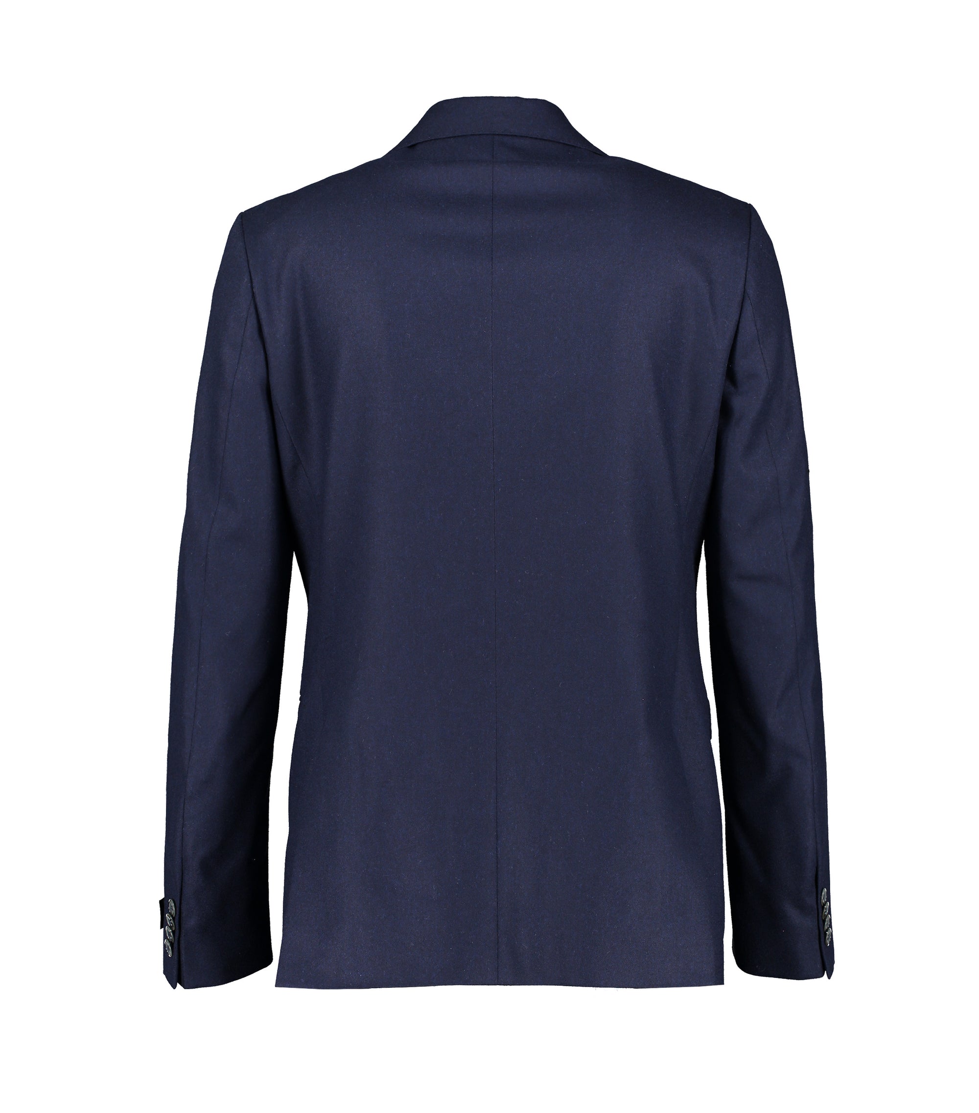 Eliot Navy Flannel Stretch Jacket