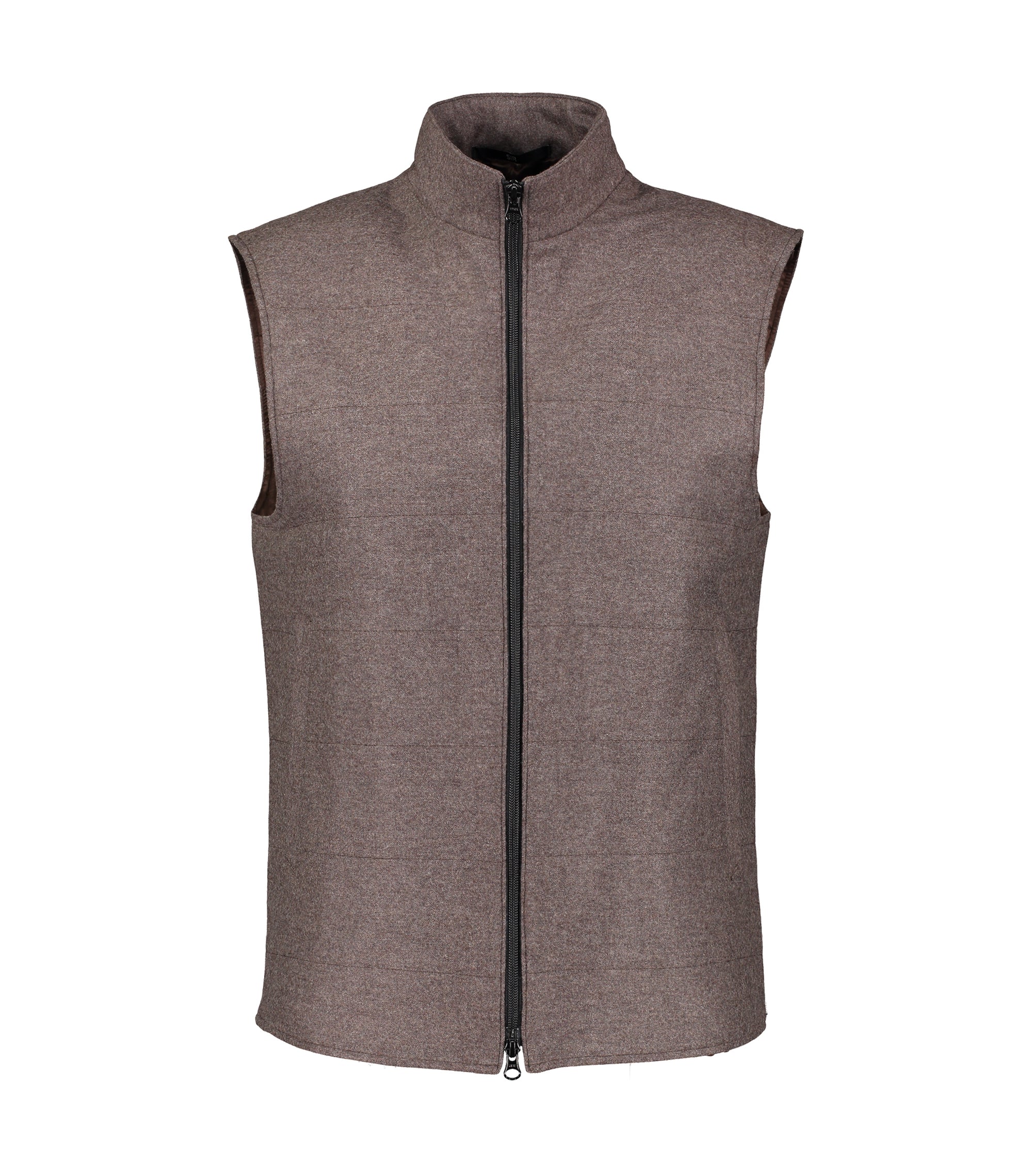 Kanye Brown Flannel Vest