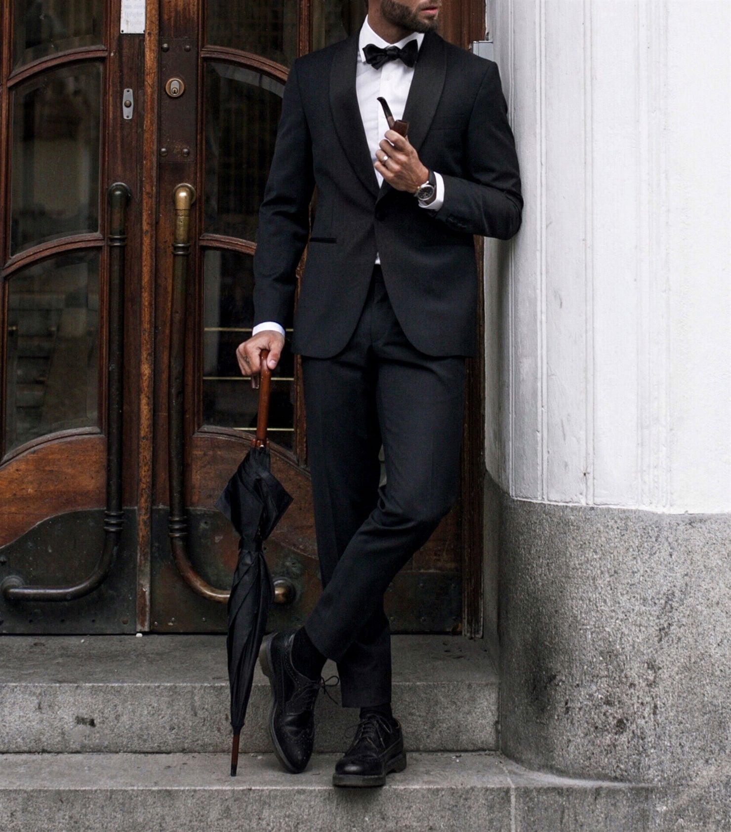 Moore Black Tuxedo Jacket