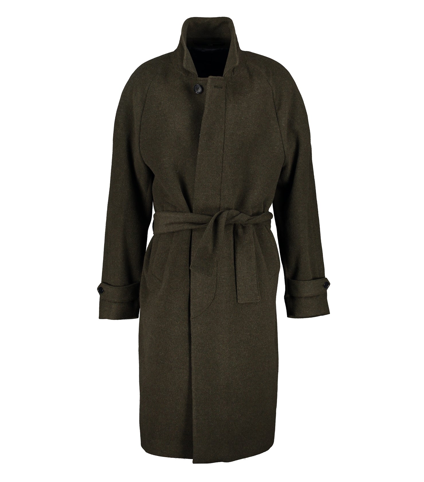 Neo Belt Green Coat