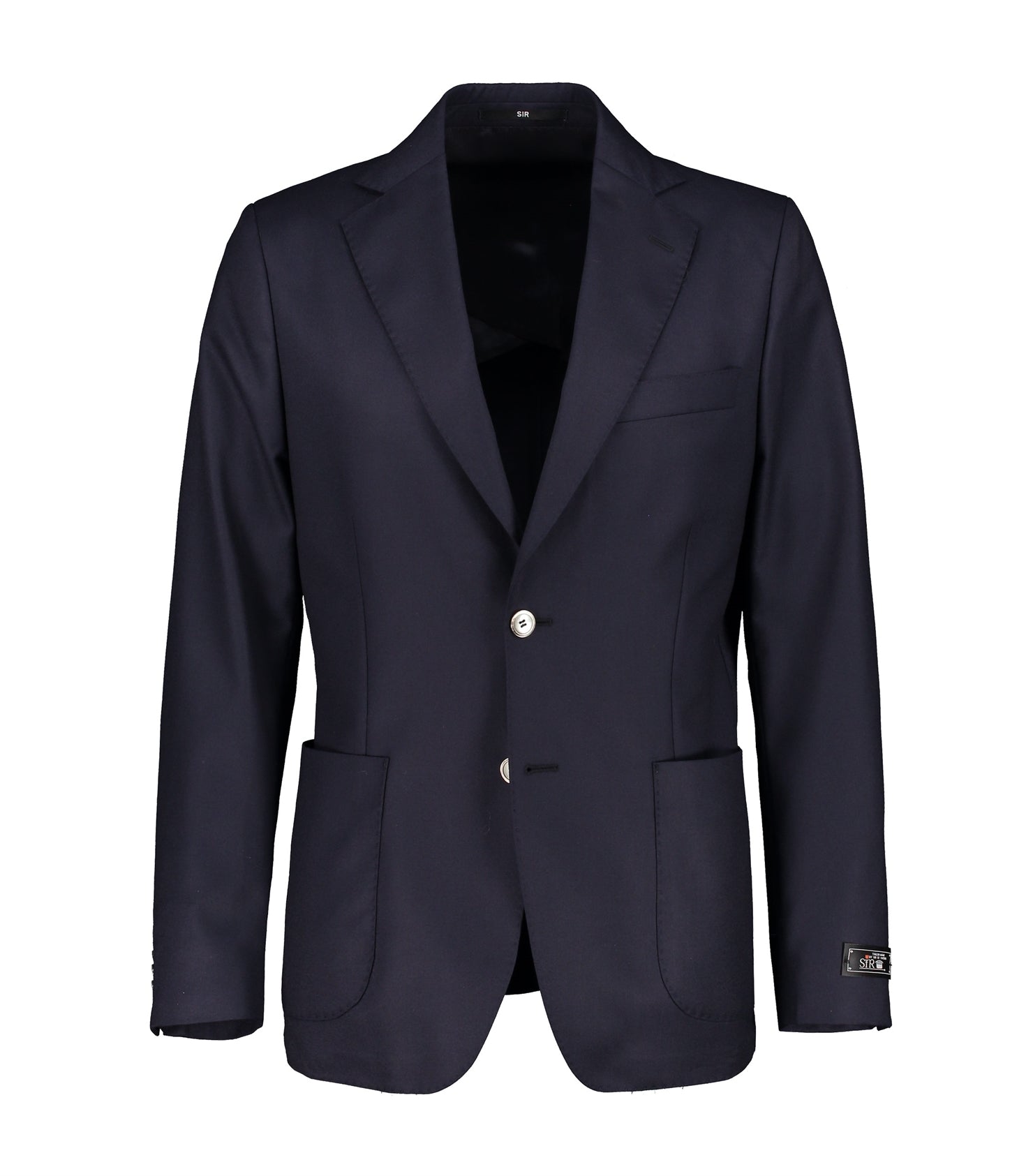 Ness Navy Flannel Jacket