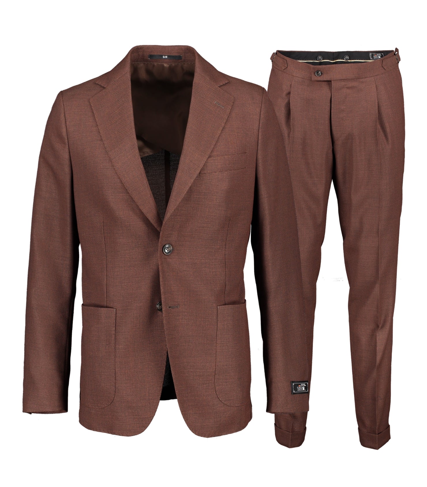 Ness Brown Suit