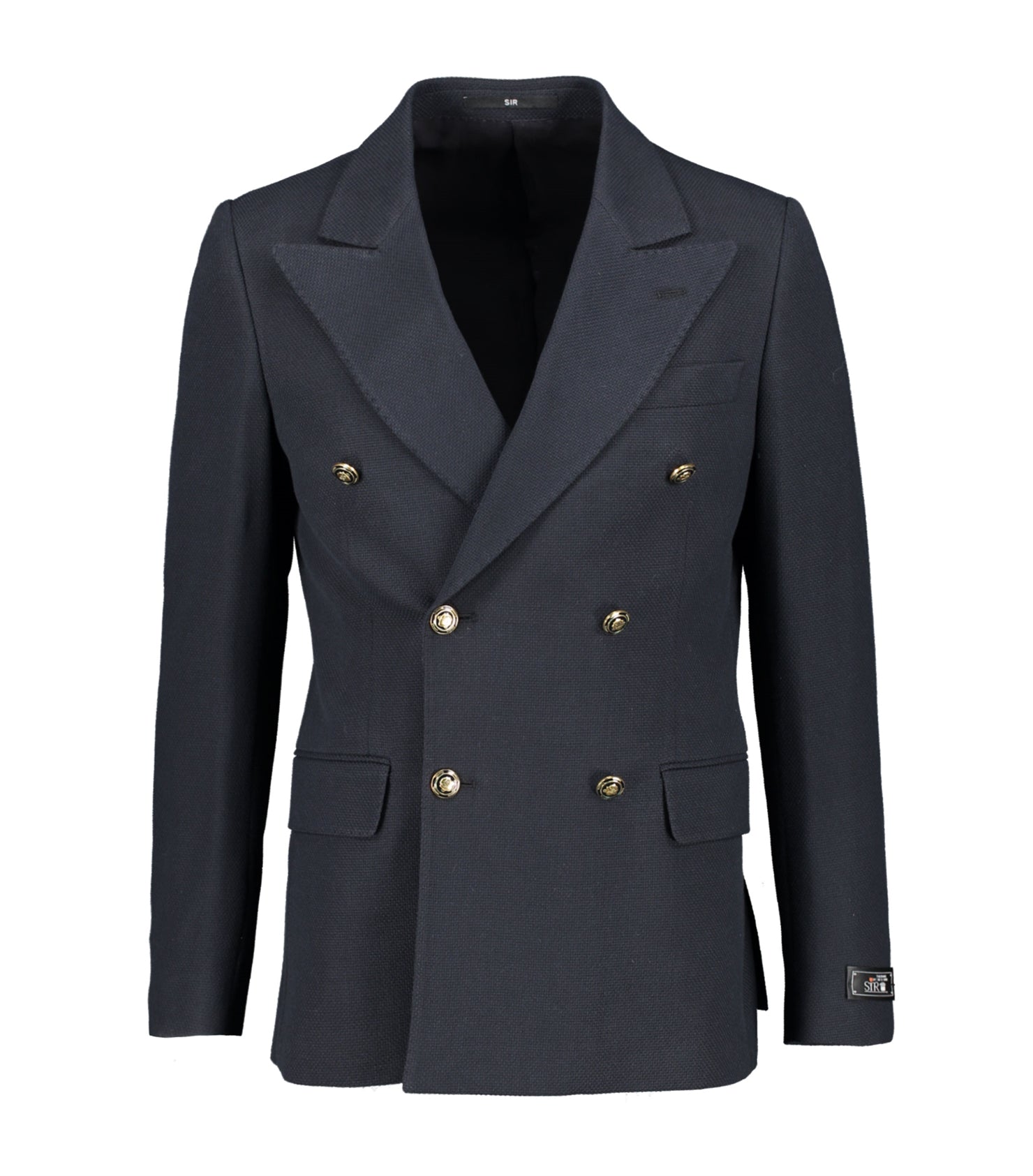 Ralph Navy Double-Breasted Club Jacket