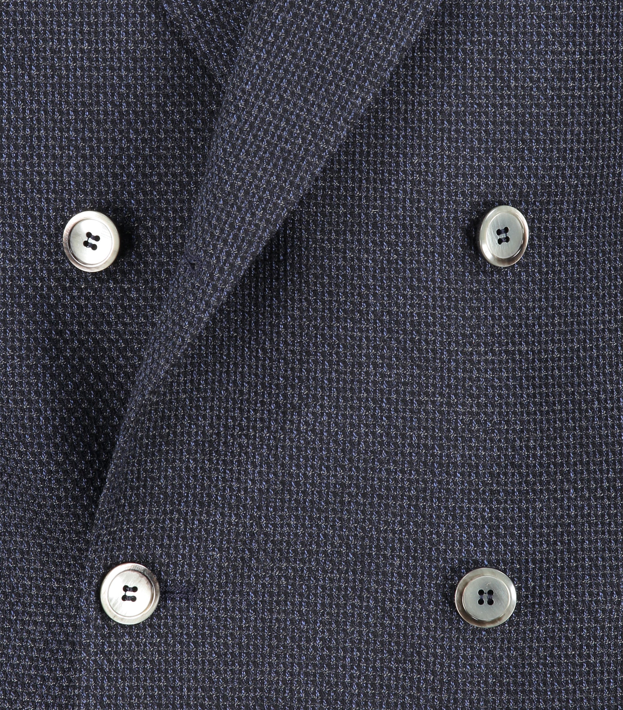 Ralph Navy Double-Breasted Stretch Jacket