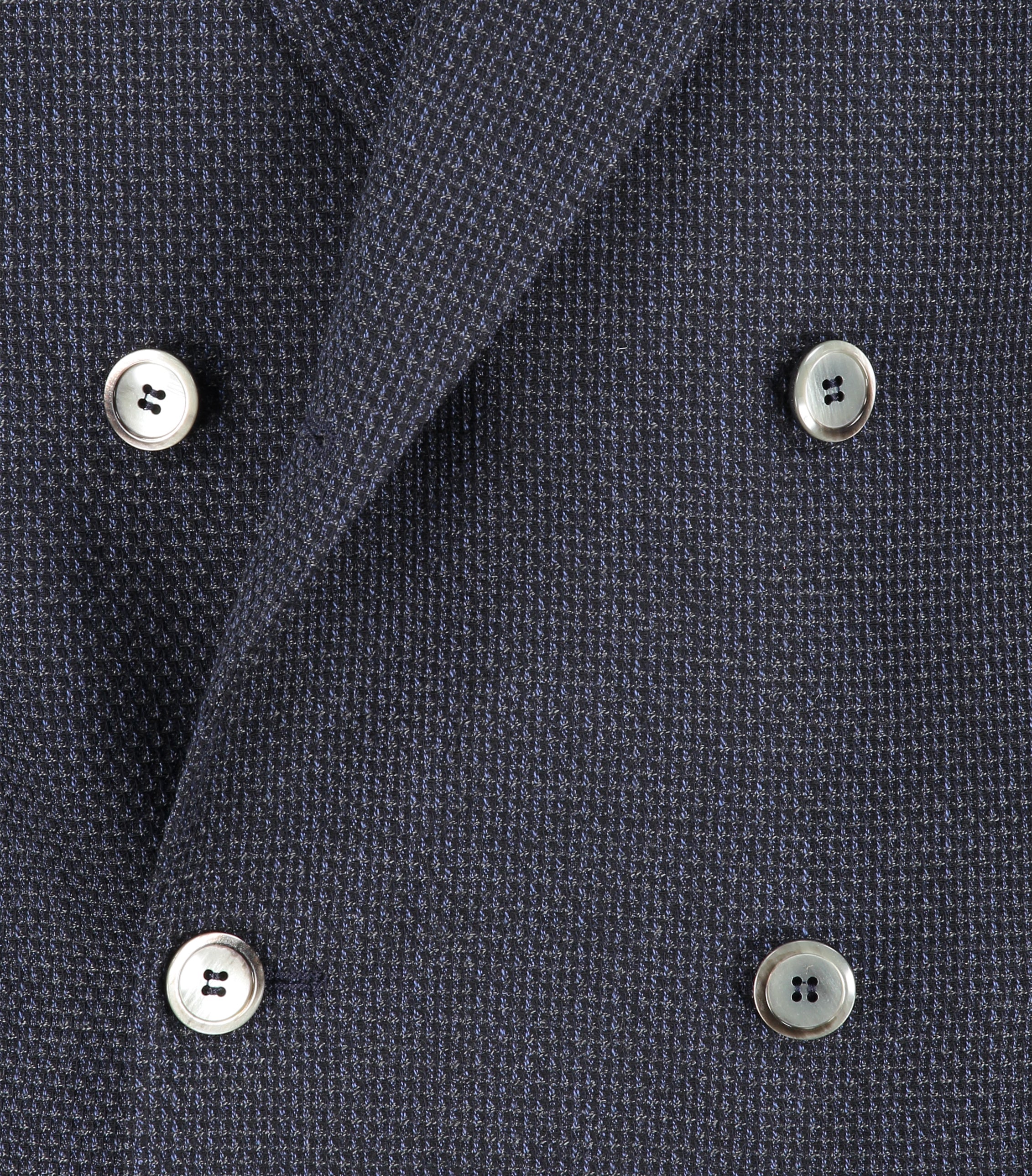 Ralph Navy Double-Breasted Stretch Jacket